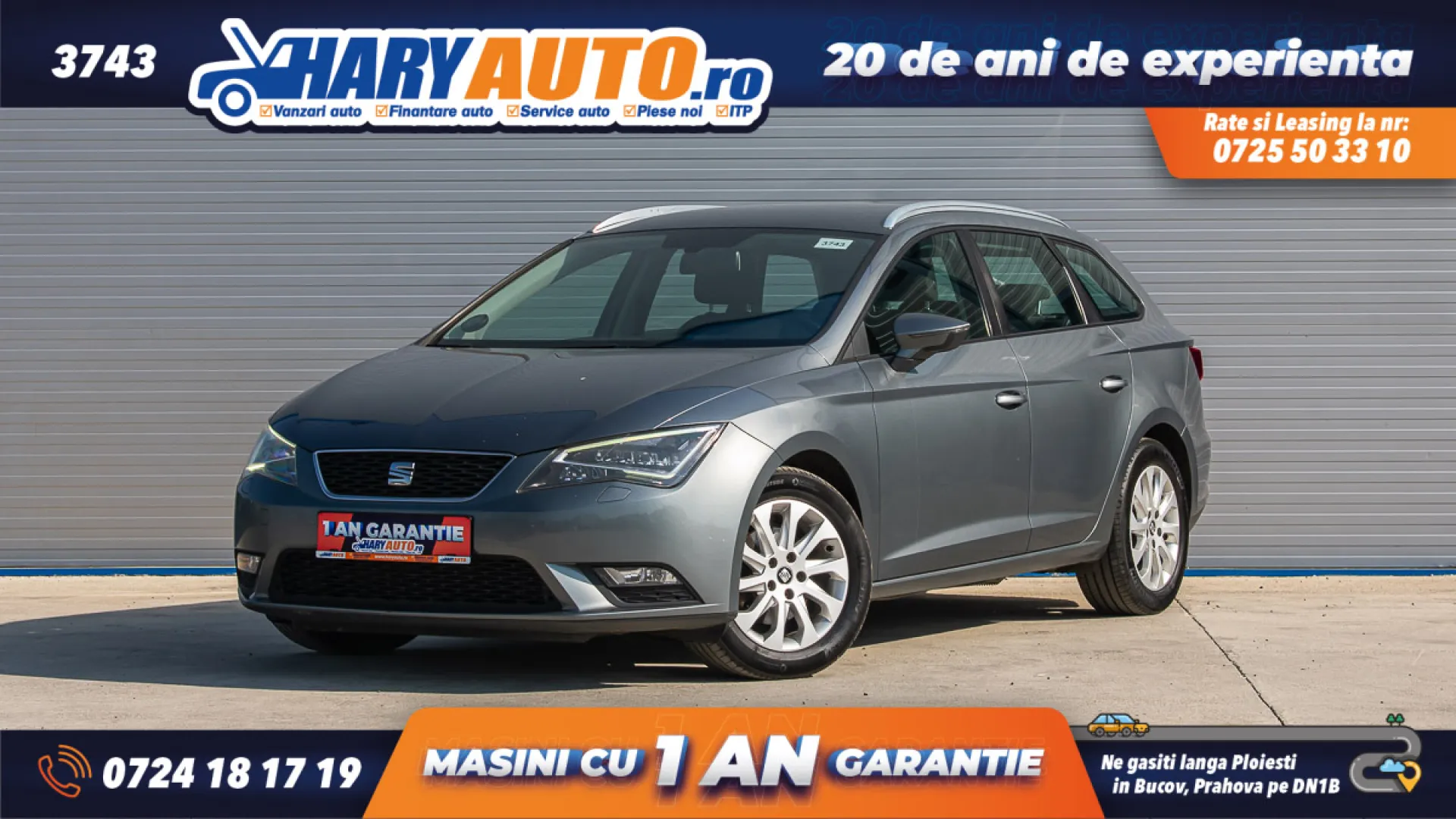 Cumpara/ Vinde online Seat Leon 2015 SH, la cel mai bun pret pentru tine!