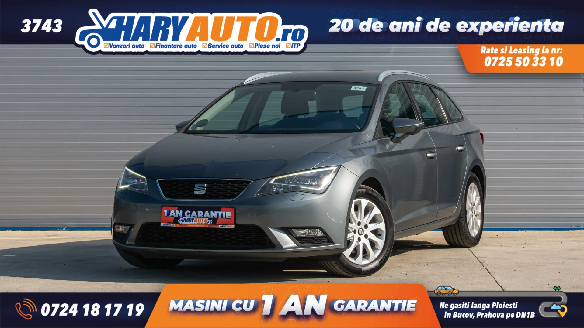 Cumpara/ Vinde online Seat Leon 2015 SH, la cel mai bun pret pentru tine!