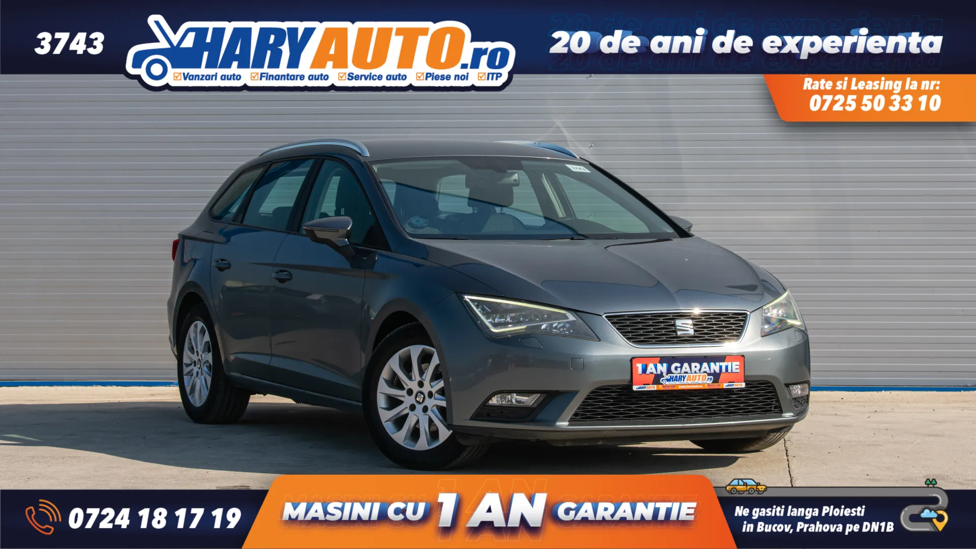 Cumpara/ Vinde online Seat Leon 2015 SH, la cel mai bun pret pentru tine!