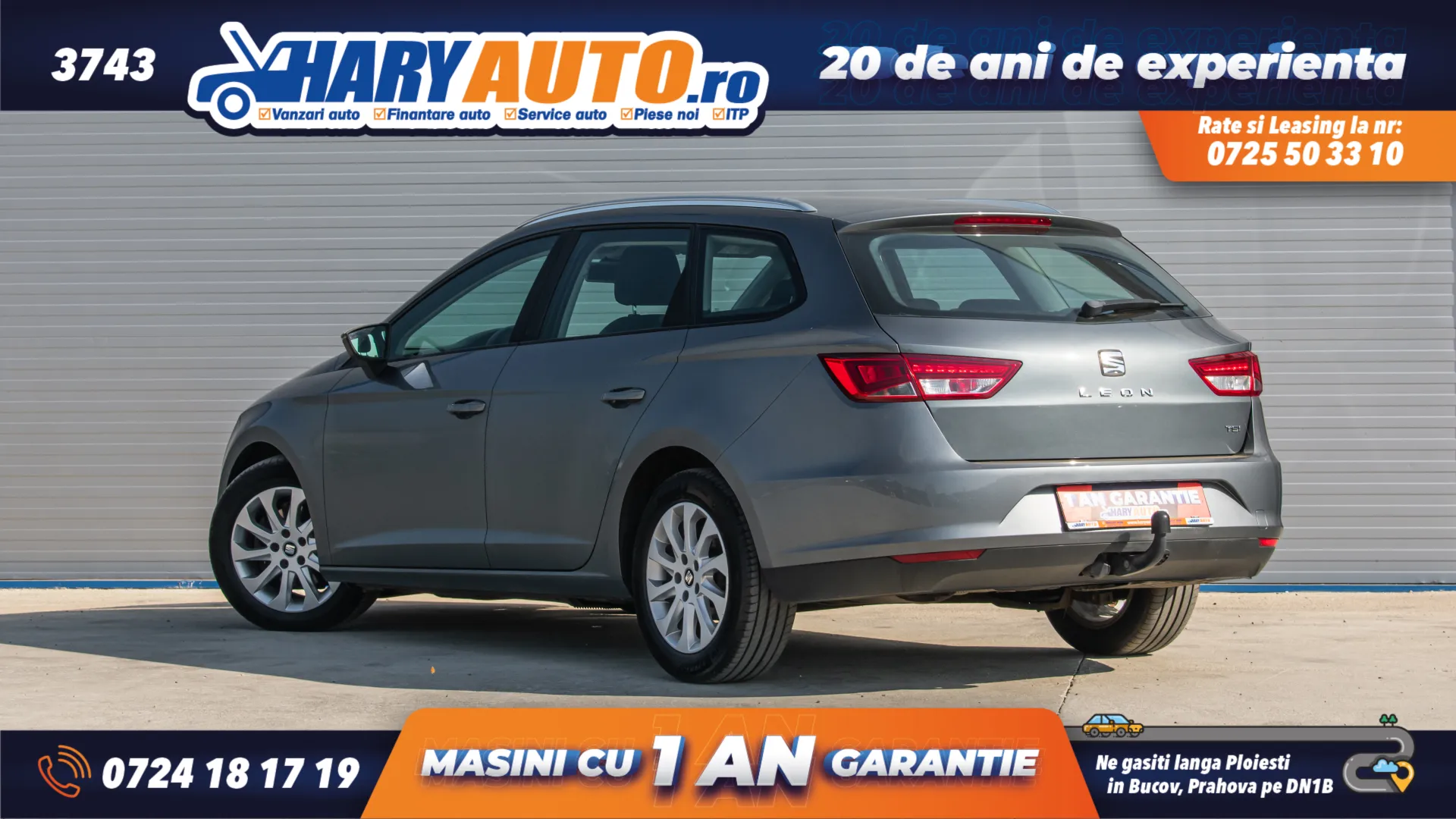 Cumpara/ Vinde online Seat Leon 2015 SH, la cel mai bun pret pentru tine!