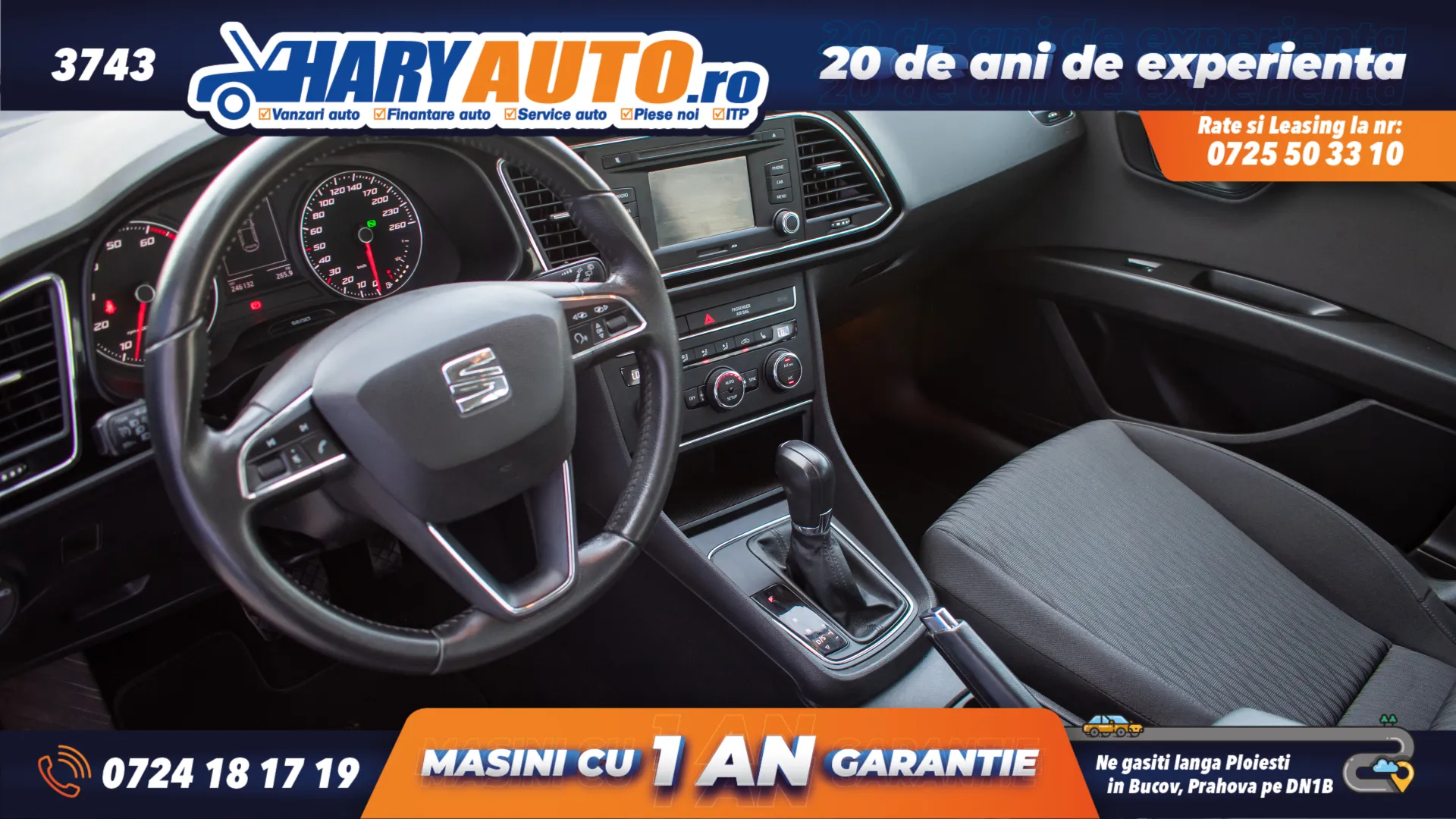 Cumpara/ Vinde online Seat Leon 2015 SH, la cel mai bun pret pentru tine!