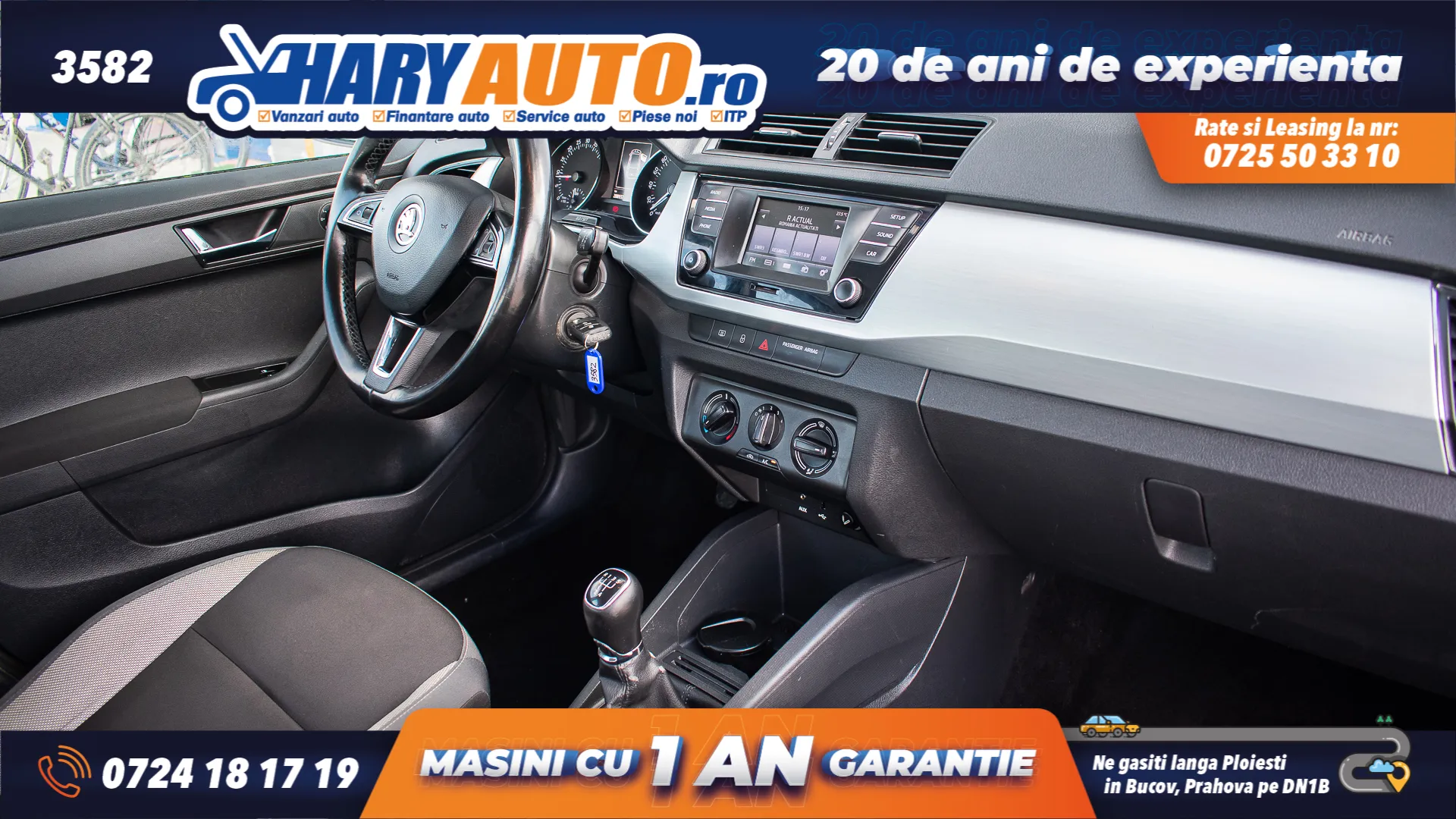 Cumpara/ Vinde online Skoda Fabia 2015 SH, la cel mai bun pret pentru tine!