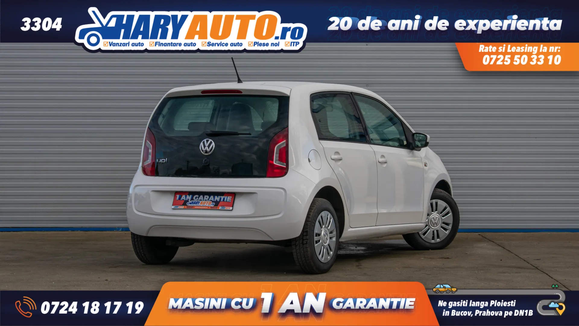 Cumpara/ Vinde online Volkswagen up! 2015 SH, la cel mai bun pret pentru tine!