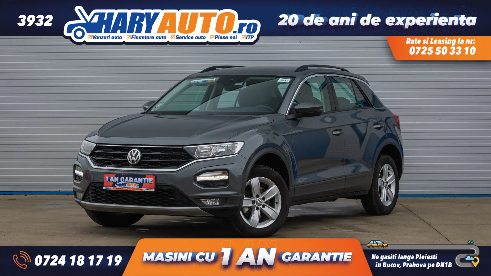 Cumpara/ Vinde online Volkswagen T-Roc 2018 SH, la cel mai bun pret pentru tine!