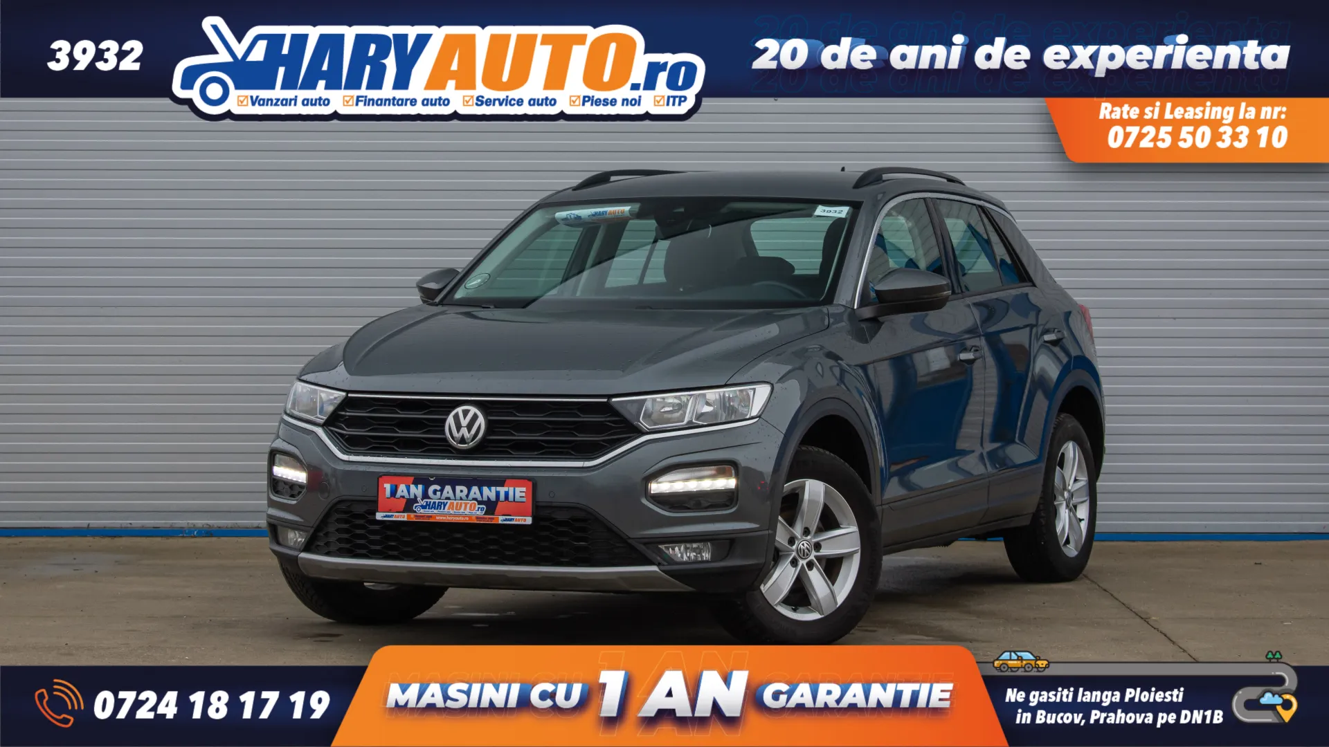 Cumpara/ Vinde online Volkswagen T-Roc 2018 SH, la cel mai bun pret pentru tine!