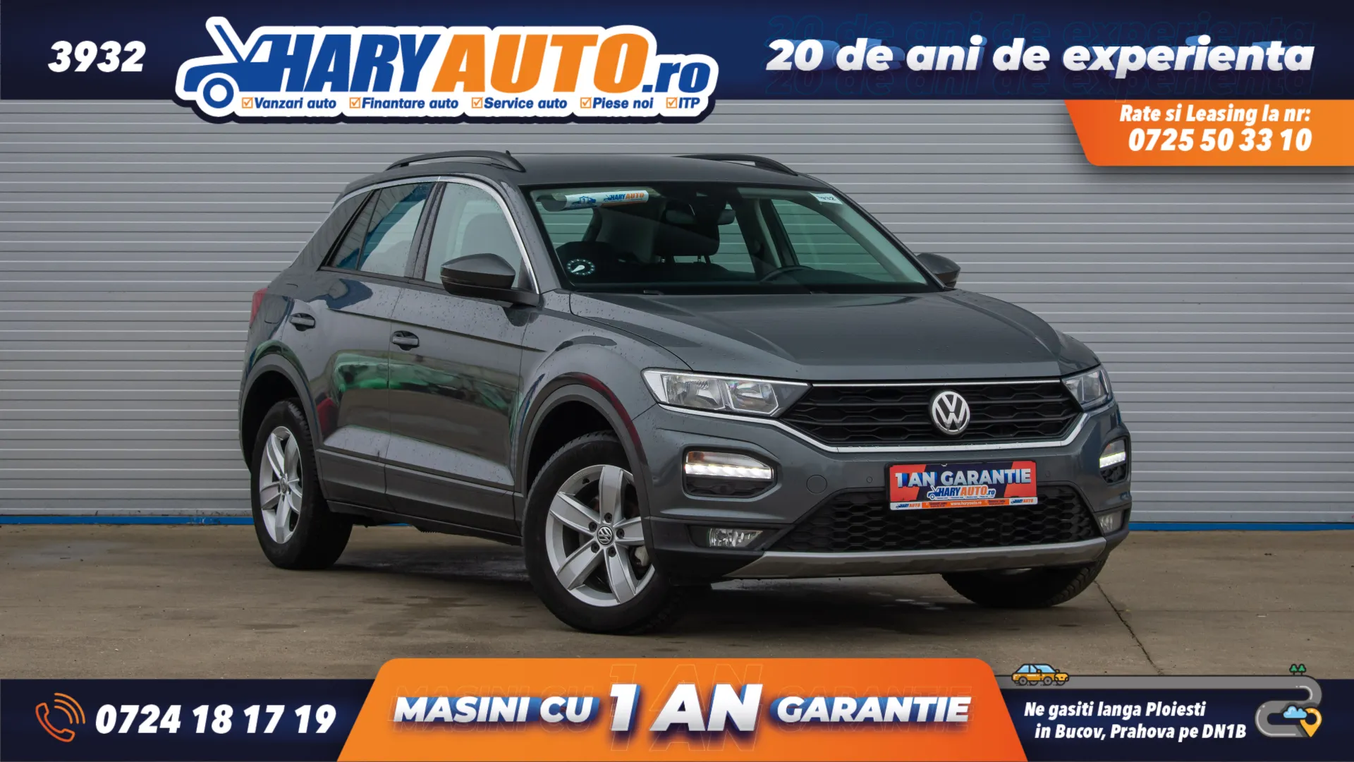 Cumpara/ Vinde online Volkswagen T-Roc 2018 SH, la cel mai bun pret pentru tine!