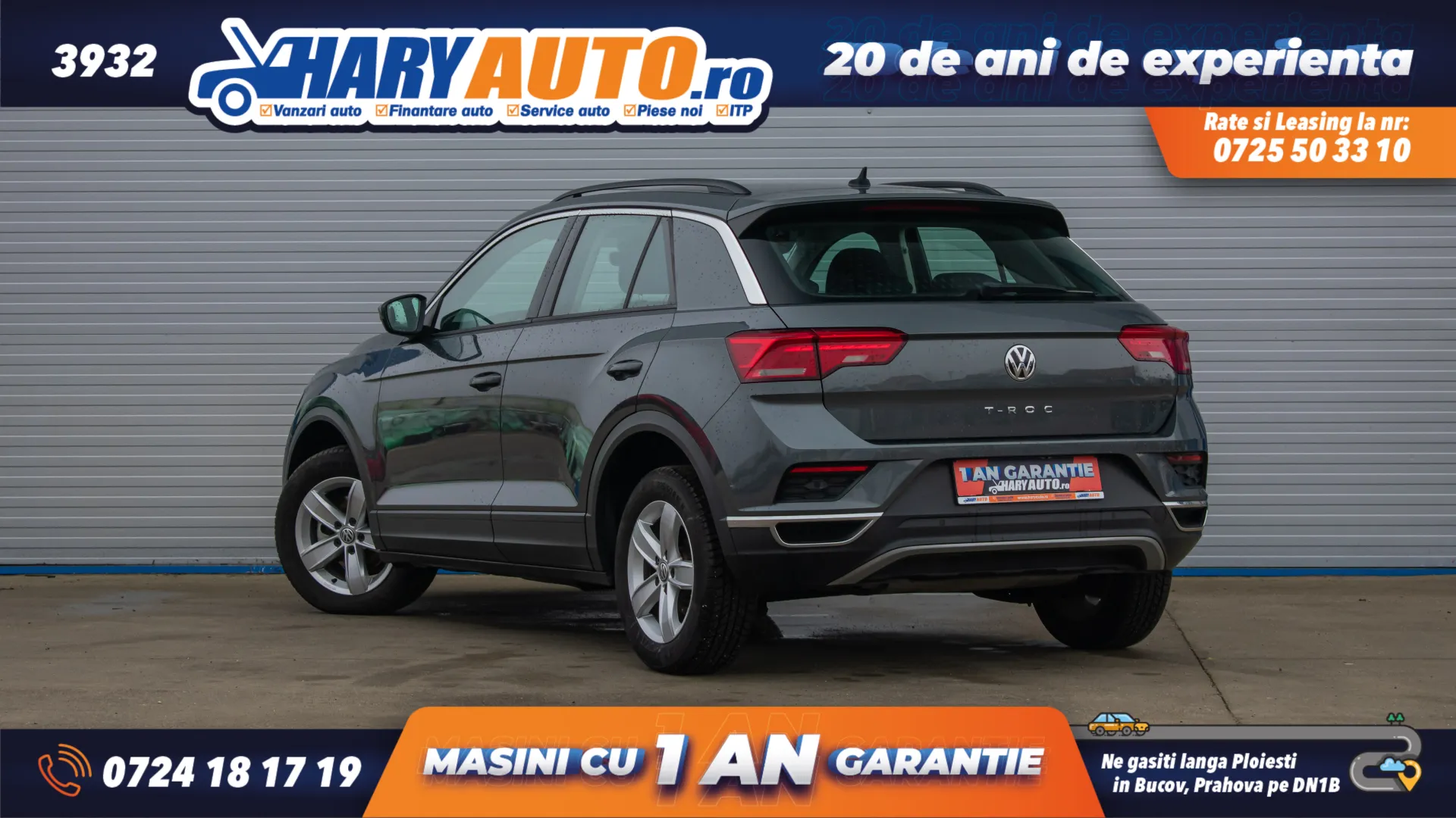 Cumpara/ Vinde online Volkswagen T-Roc 2018 SH, la cel mai bun pret pentru tine!