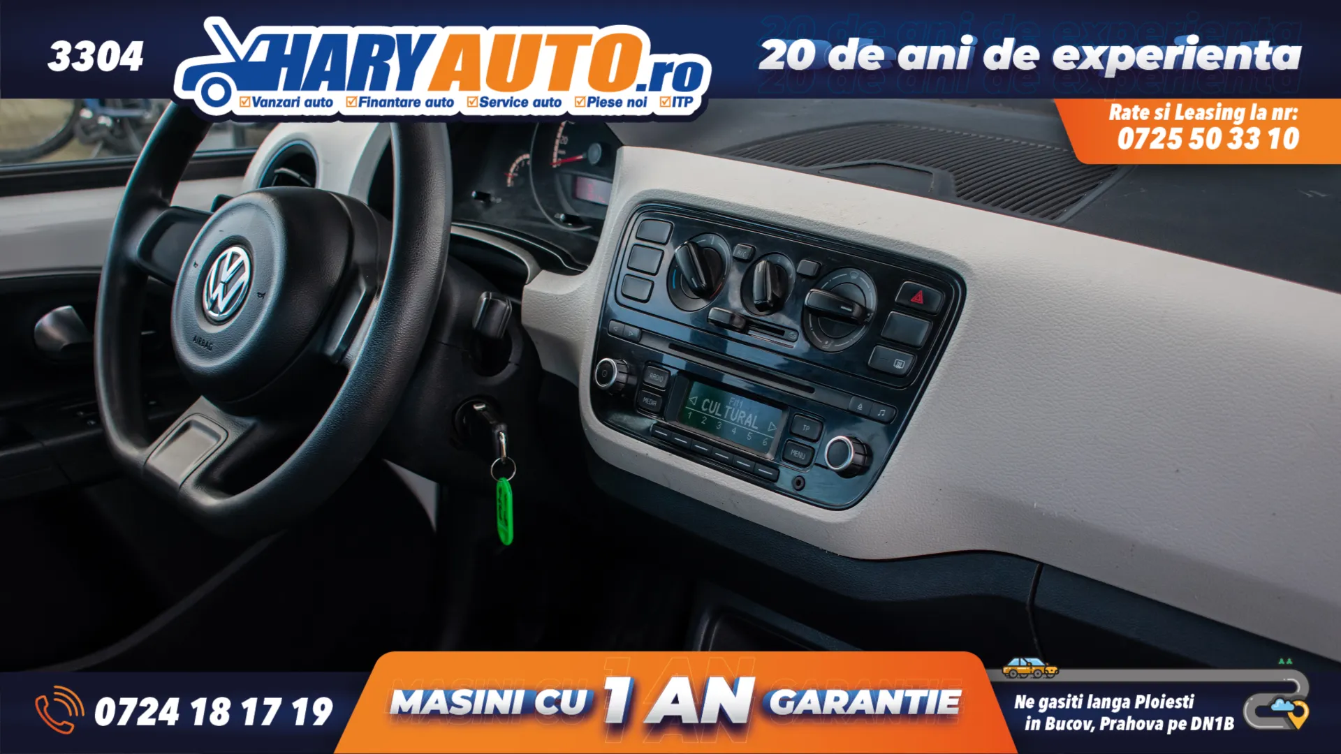 Cumpara/ Vinde online Volkswagen up! 2015 SH, la cel mai bun pret pentru tine!