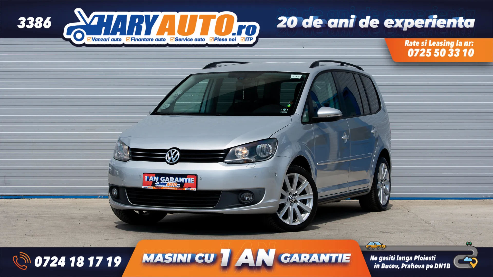 Cumpara/ Vinde online Volkswagen Touran 2011 SH, la cel mai bun pret pentru tine!