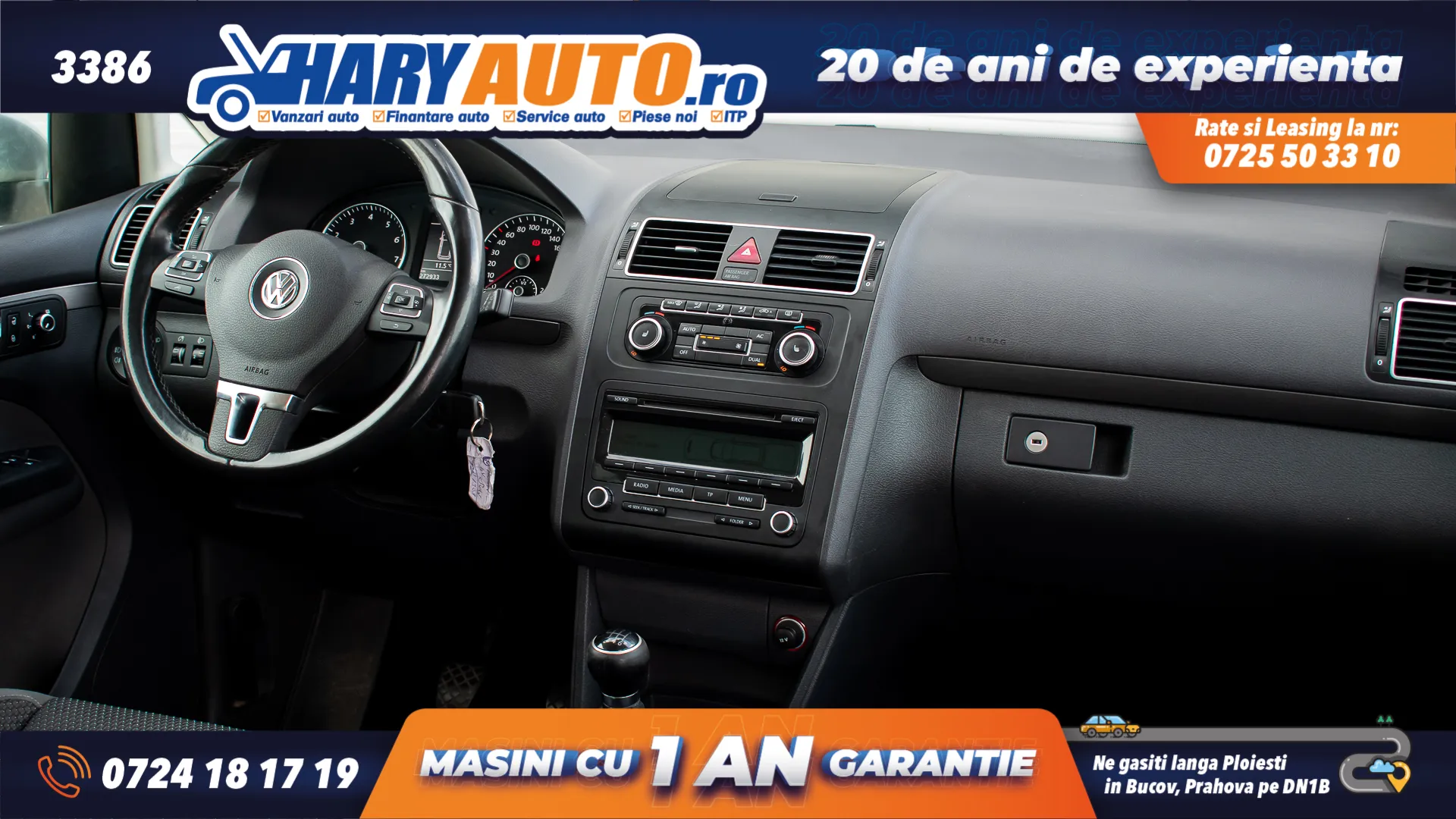 Cumpara/ Vinde online Volkswagen Touran 2011 SH, la cel mai bun pret pentru tine!
