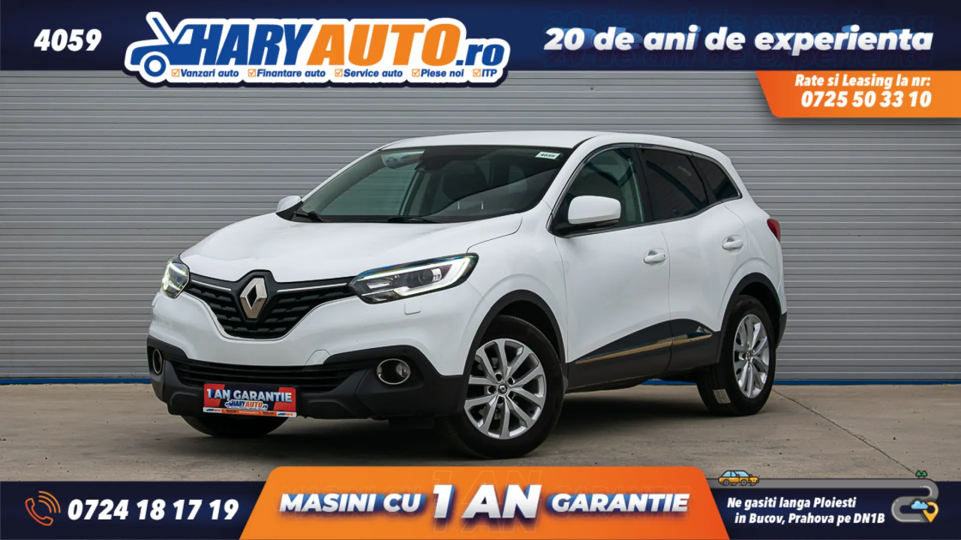 Cumpara/ Vinde online Renault  Kadjar 2018 SH, la cel mai bun pret pentru tine!