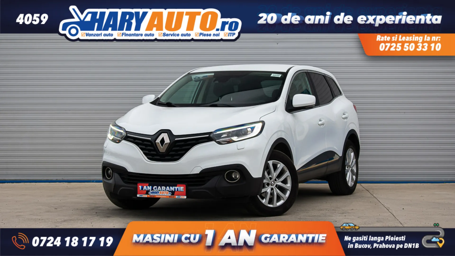 Cumpara/ Vinde online Renault  Kadjar 2018 SH, la cel mai bun pret pentru tine!