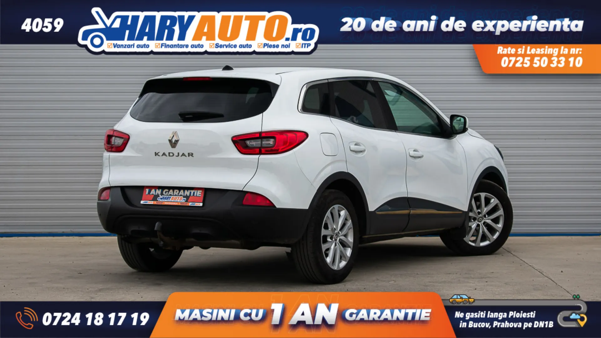 Cumpara/ Vinde online Renault  Kadjar 2018 SH, la cel mai bun pret pentru tine!