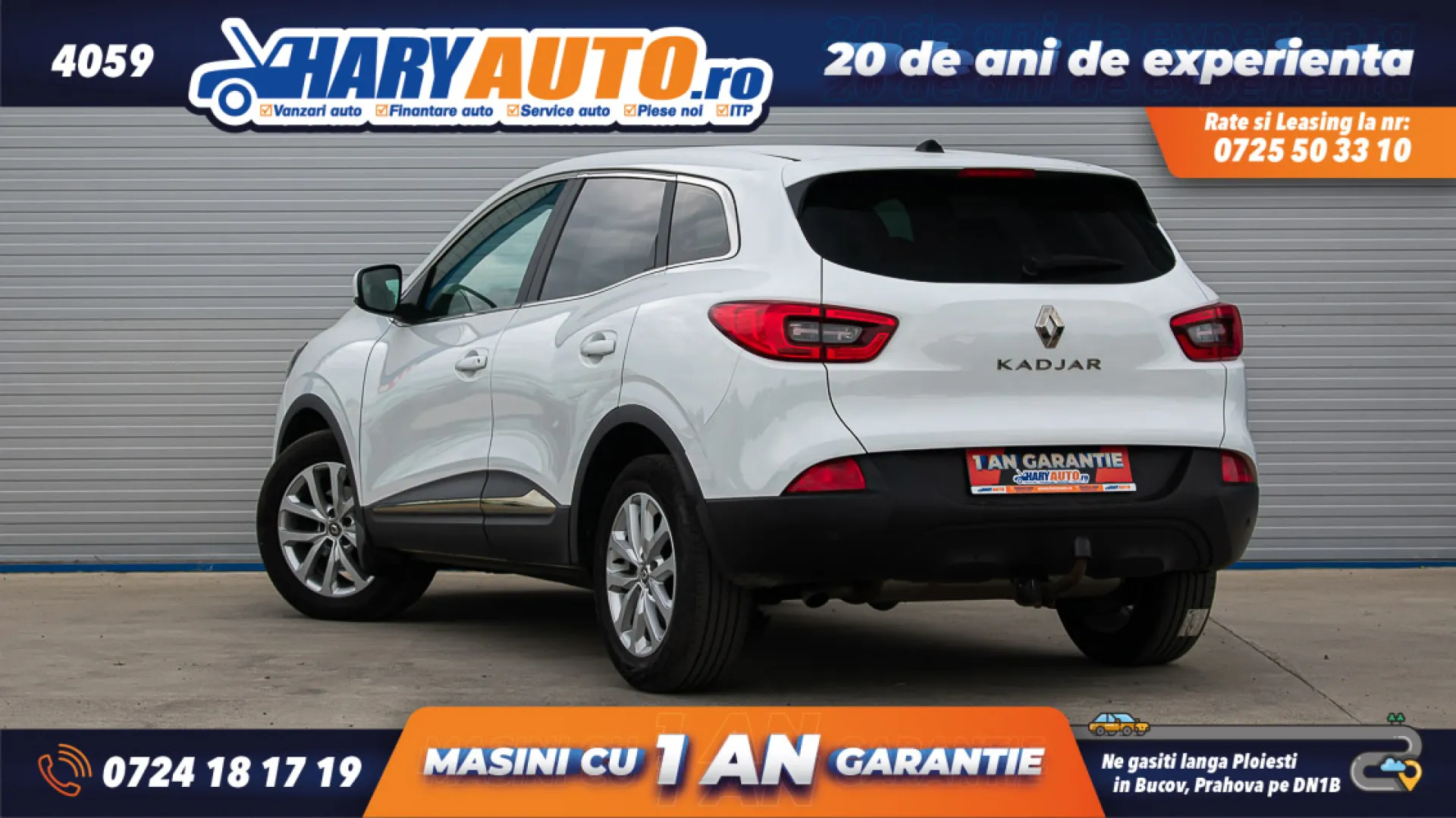 Cumpara/ Vinde online Renault  Kadjar 2018 SH, la cel mai bun pret pentru tine!