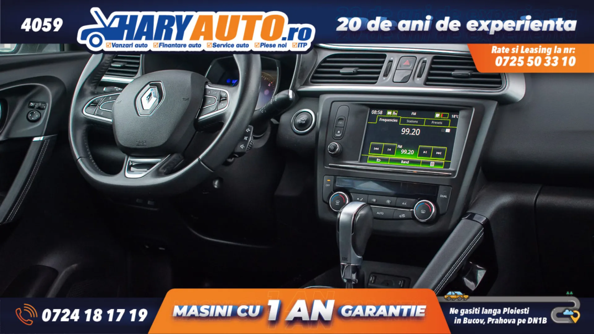 Cumpara/ Vinde online Renault  Kadjar 2018 SH, la cel mai bun pret pentru tine!