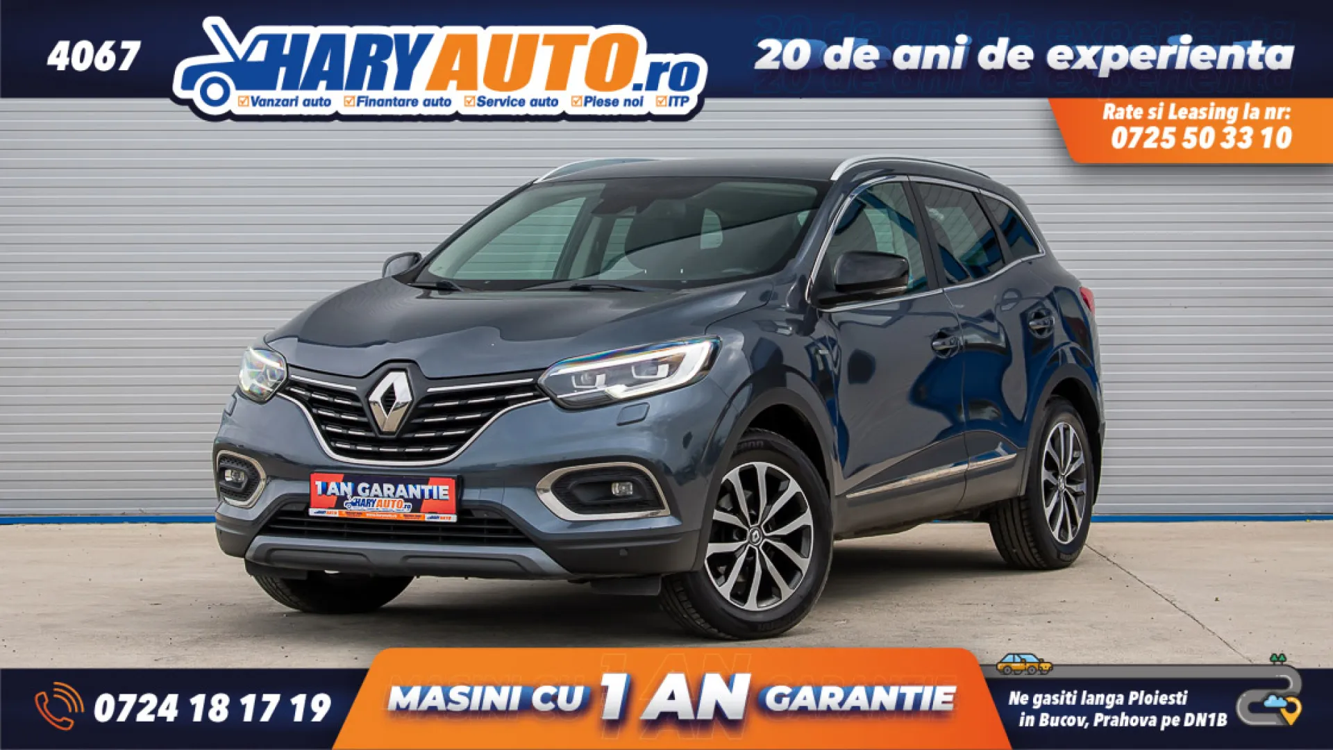 Cumpara/ Vinde online Renault  Kadjar 2019 SH, la cel mai bun pret pentru tine!