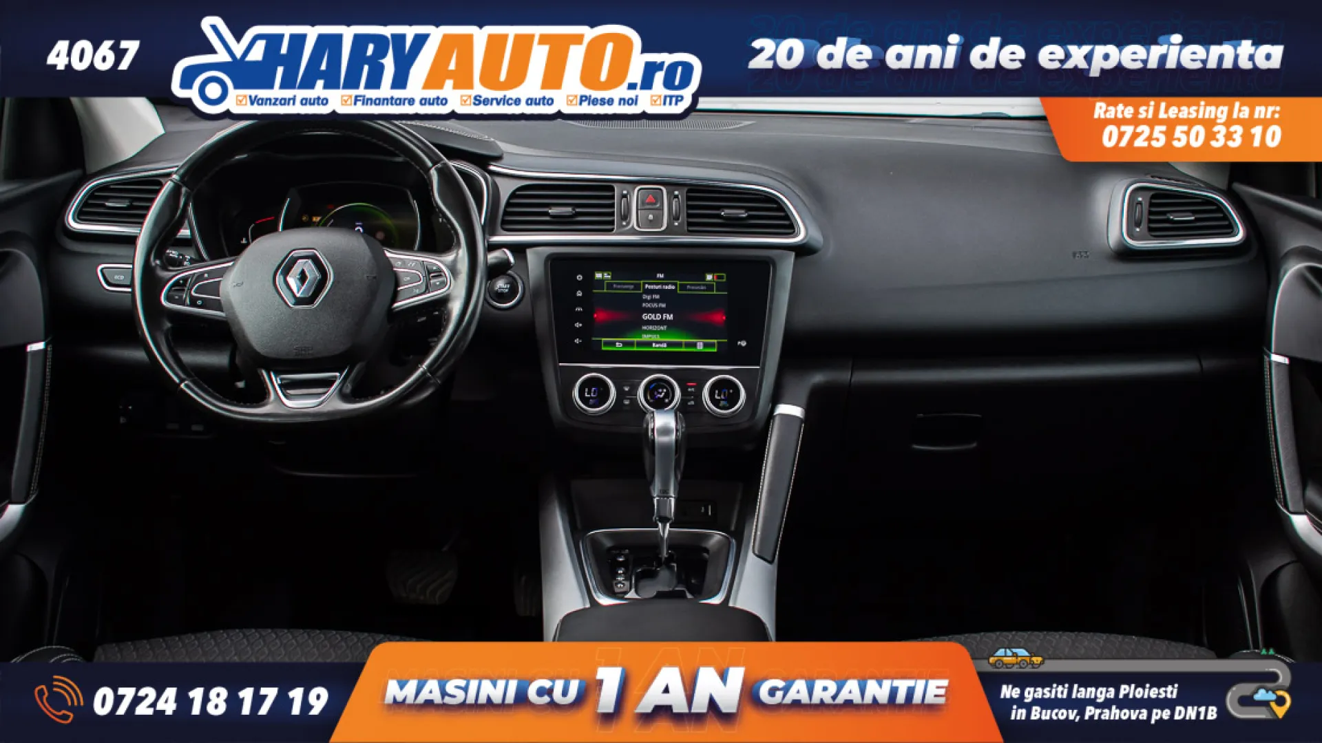 Cumpara/ Vinde online Renault  Kadjar 2019 SH, la cel mai bun pret pentru tine!