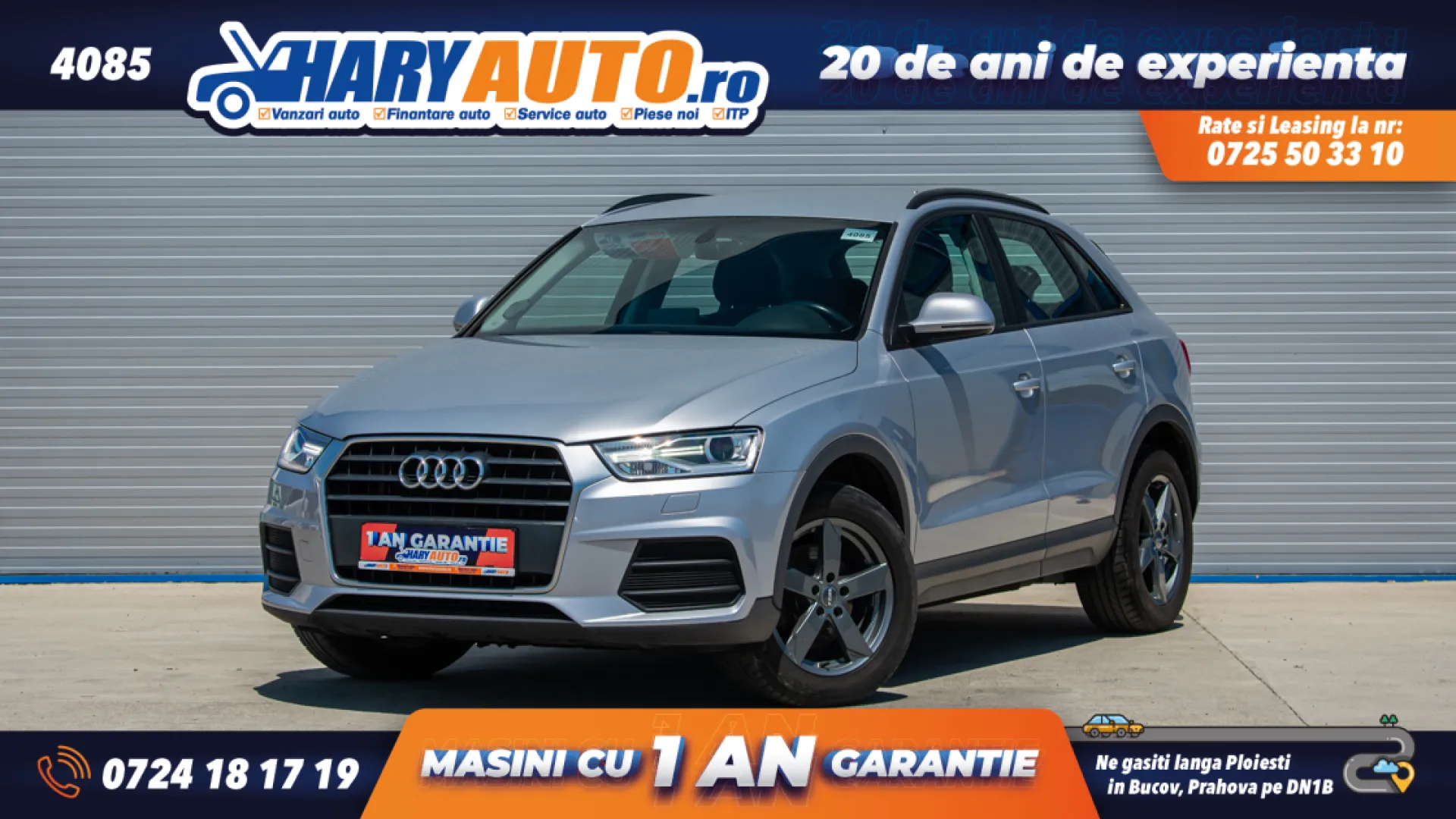 Cumpara/ Vinde online Audi Q3 2017 SH, la cel mai bun pret pentru tine!