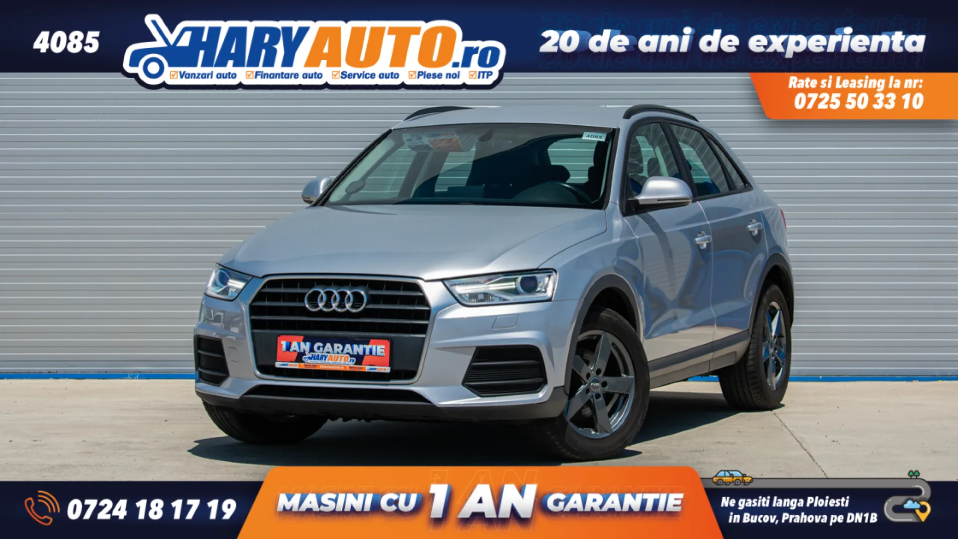 Cumpara/ Vinde online Audi Q3 2017 SH, la cel mai bun pret pentru tine!