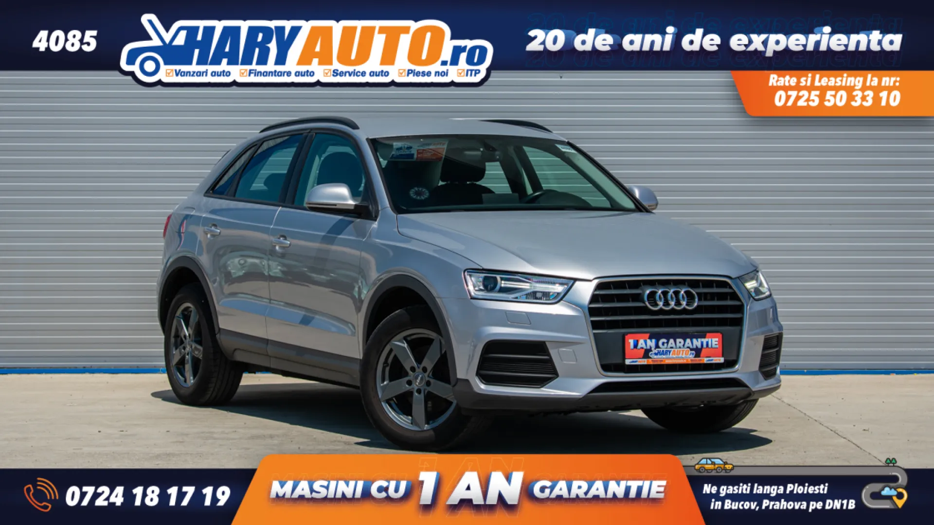 Cumpara/ Vinde online Audi Q3 2017 SH, la cel mai bun pret pentru tine!
