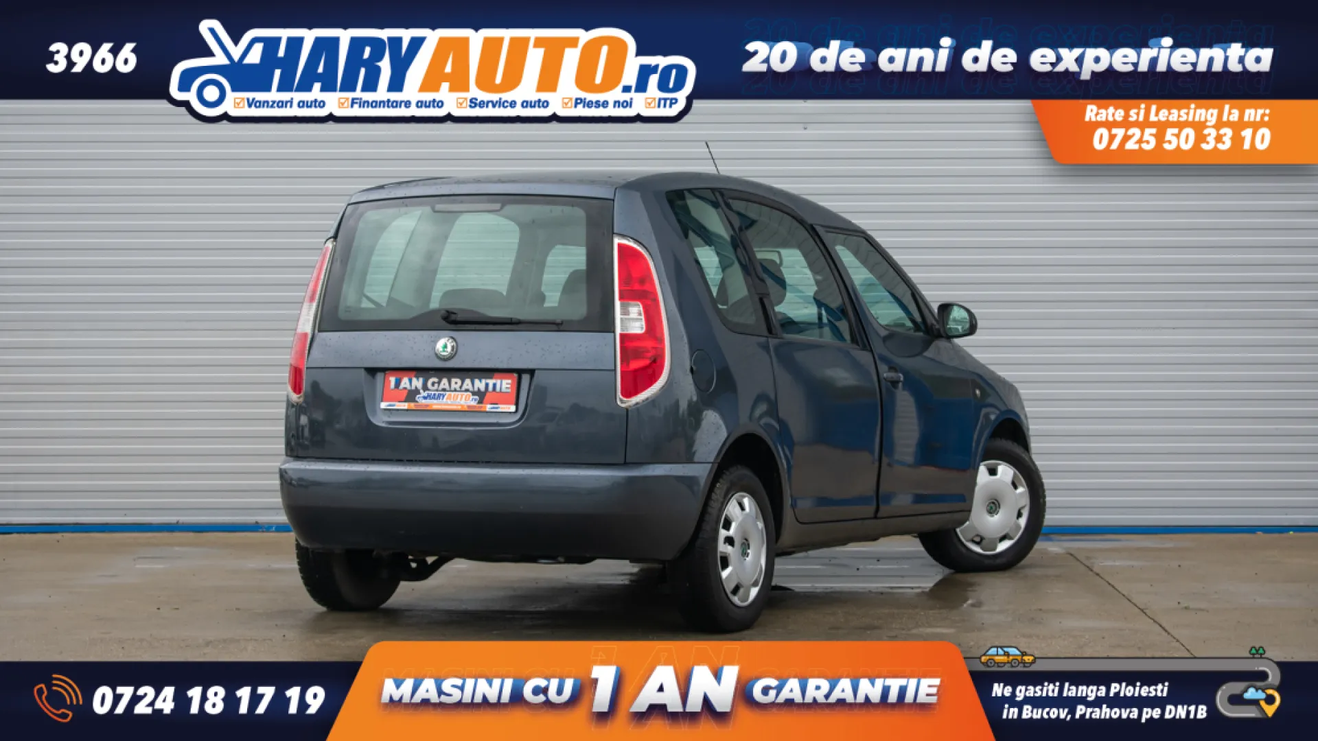 Cumpara/ Vinde online Skoda Roomster 2007 SH, la cel mai bun pret pentru tine!