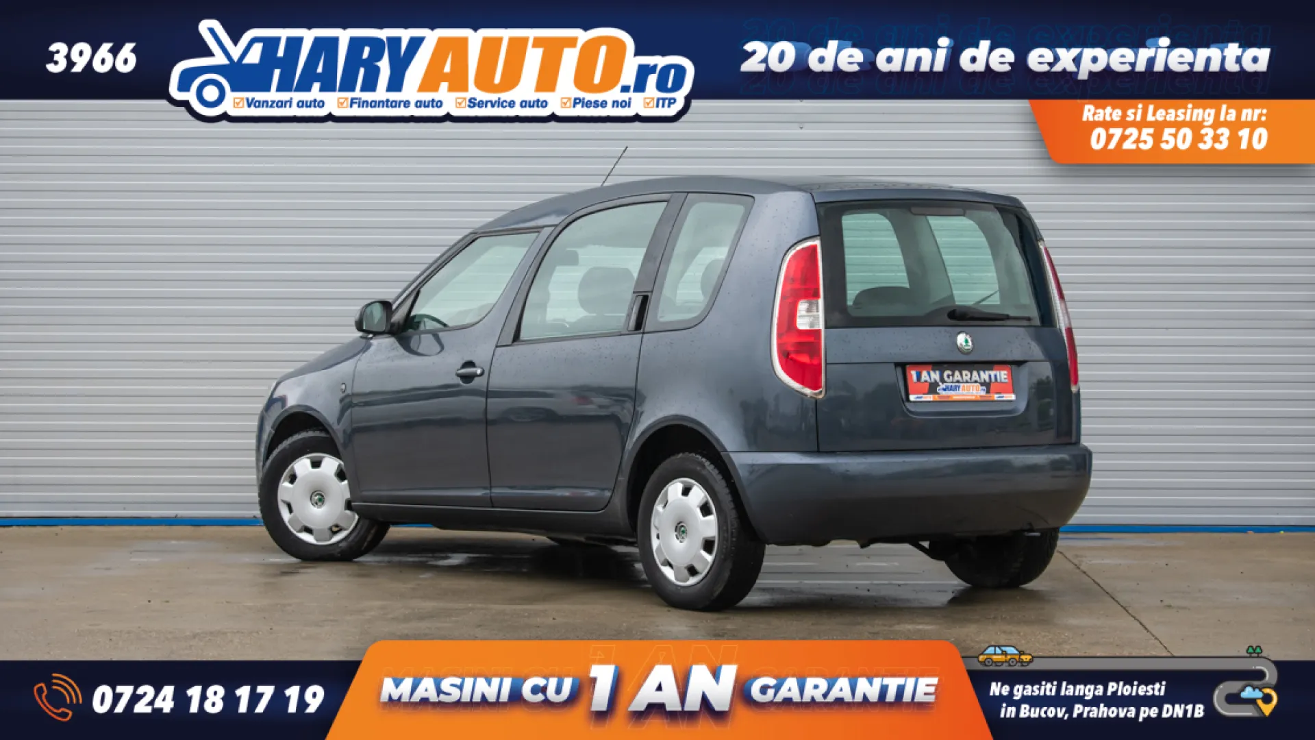 Cumpara/ Vinde online Skoda Roomster 2007 SH, la cel mai bun pret pentru tine!