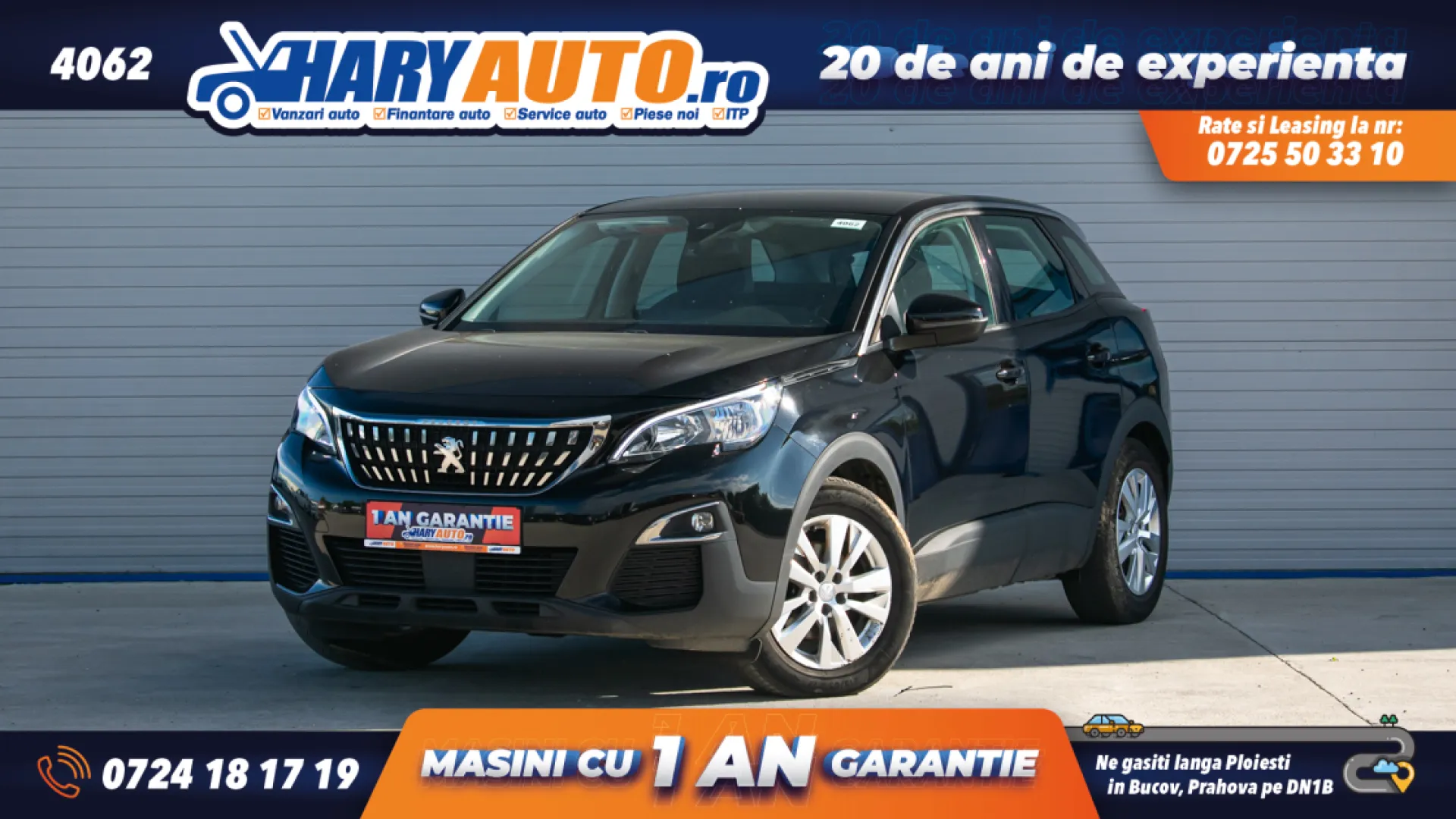 Cumpara/ Vinde online Peugeot 3008 2018 SH, la cel mai bun pret pentru tine!