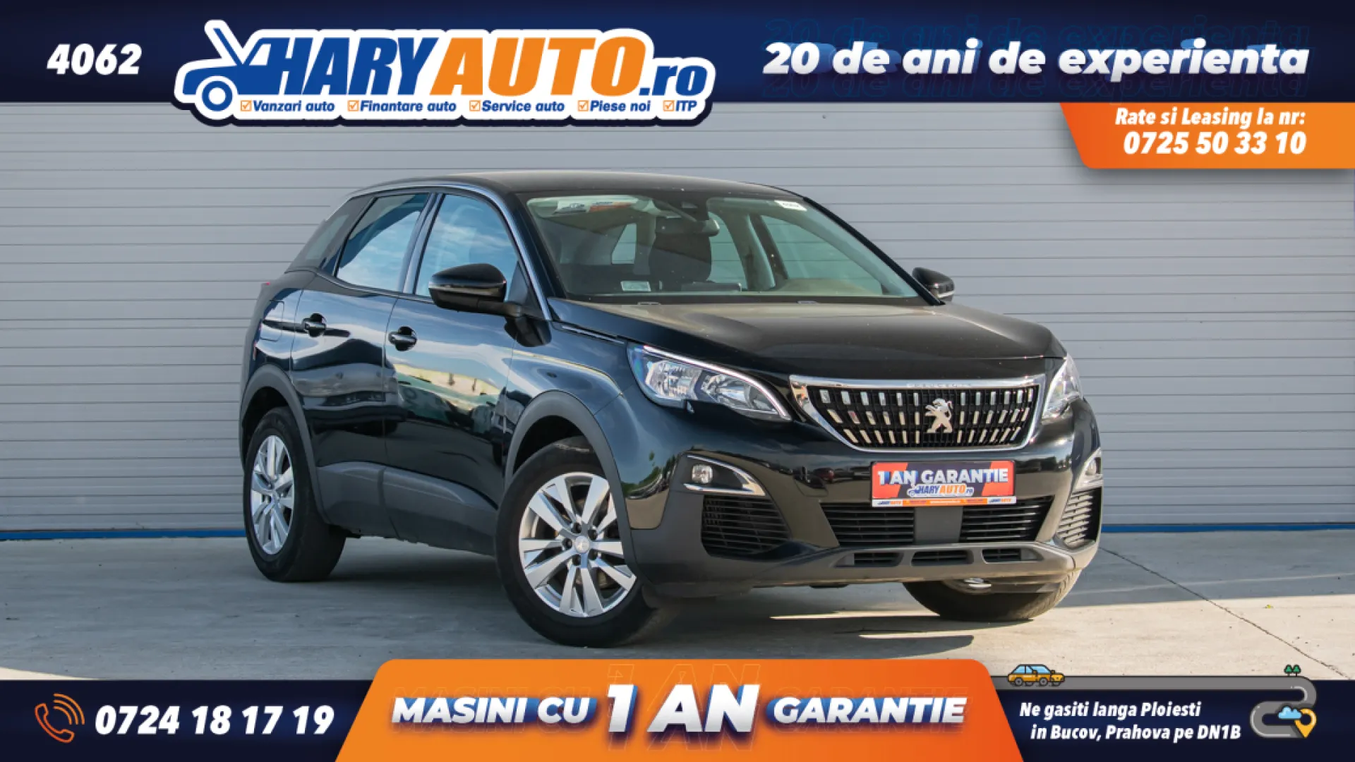 Cumpara/ Vinde online Peugeot 3008 2018 SH, la cel mai bun pret pentru tine!
