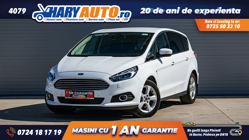 Cumpără / Vinde Ford S-Max 2017 SH, la cel mai bun pret pentru tine!