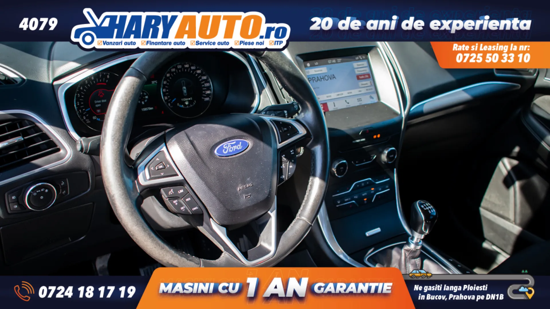 Cumpara/ Vinde online Ford S-Max 2017 SH, la cel mai bun pret pentru tine!