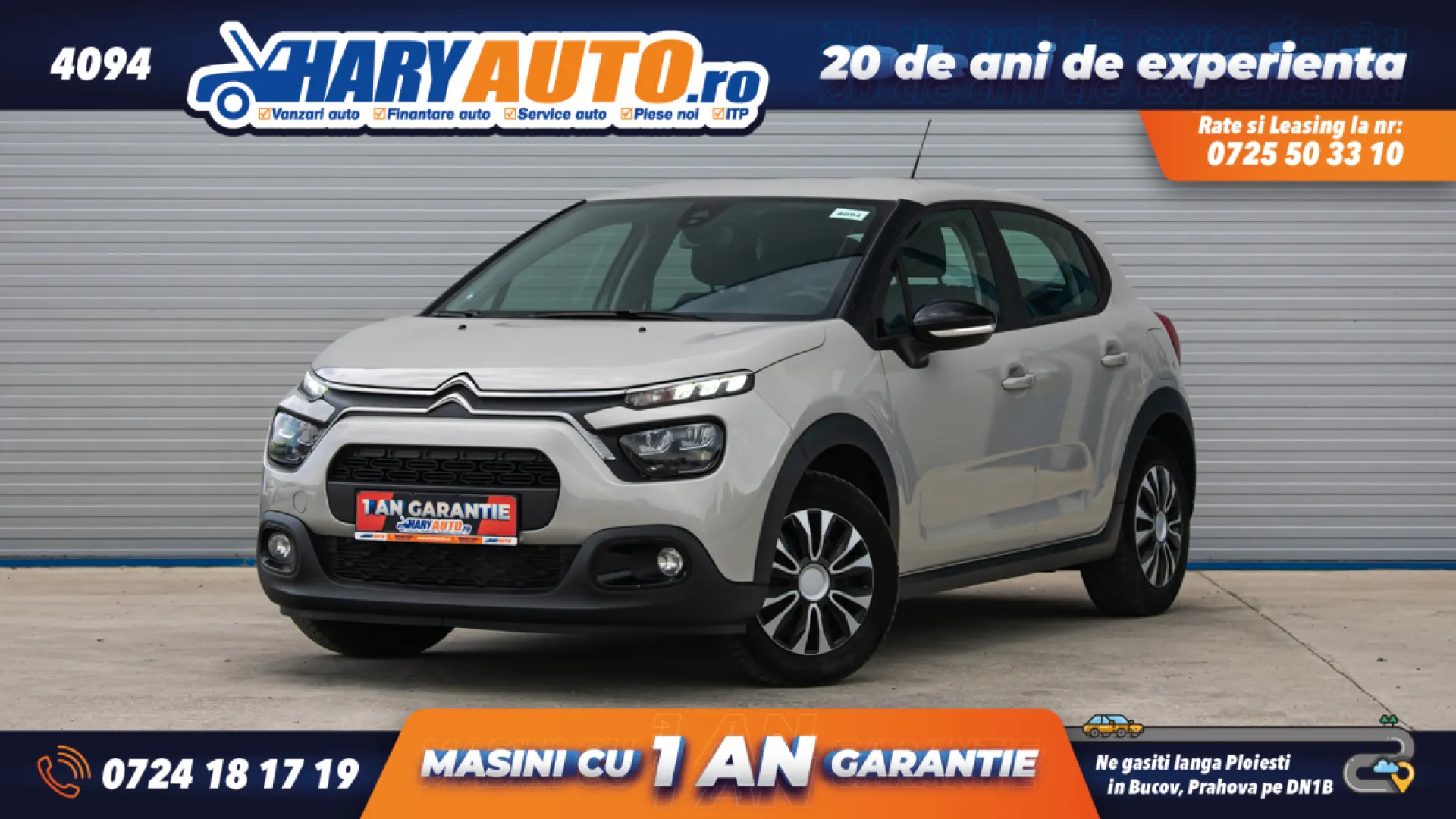 Cumpara/ Vinde online Citroen C3 2021 SH, la cel mai bun pret pentru tine!