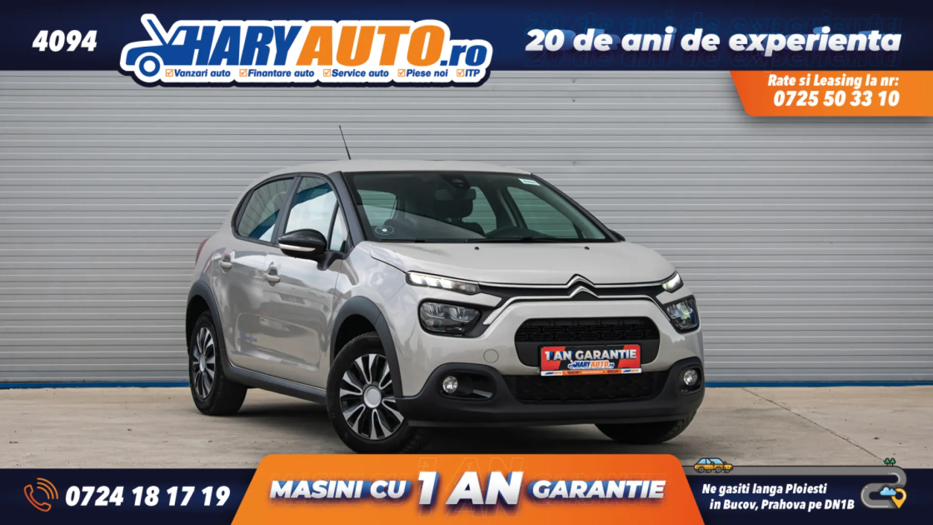Cumpara/ Vinde online Citroen C3 2021 SH, la cel mai bun pret pentru tine!
