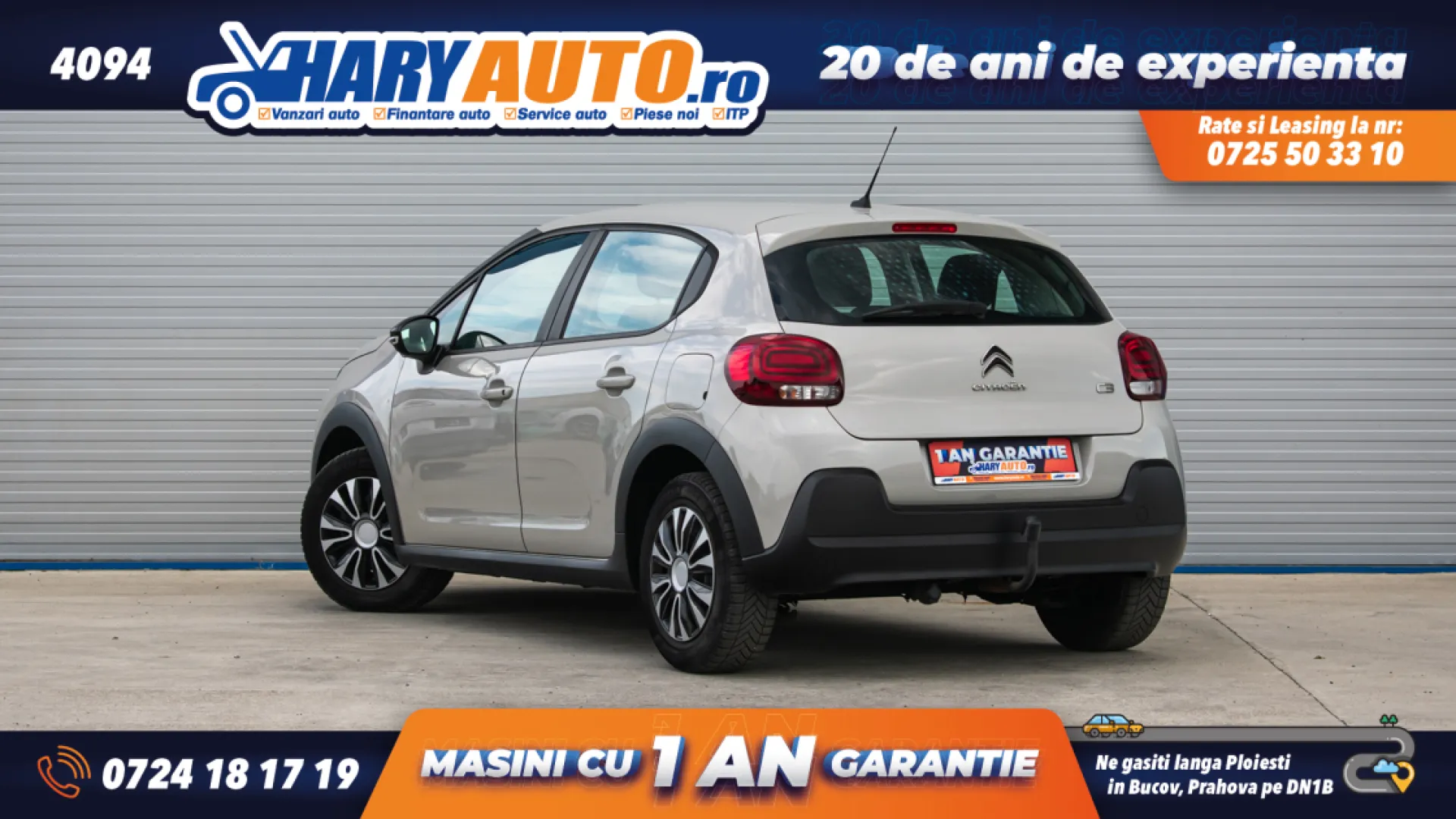 Cumpara/ Vinde online Citroen C3 2021 SH, la cel mai bun pret pentru tine!