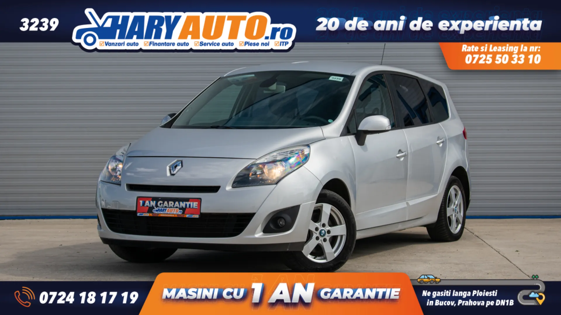 Cumpara/ Vinde online Renault  Grand Scenic 2011 SH, la cel mai bun pret pentru tine!