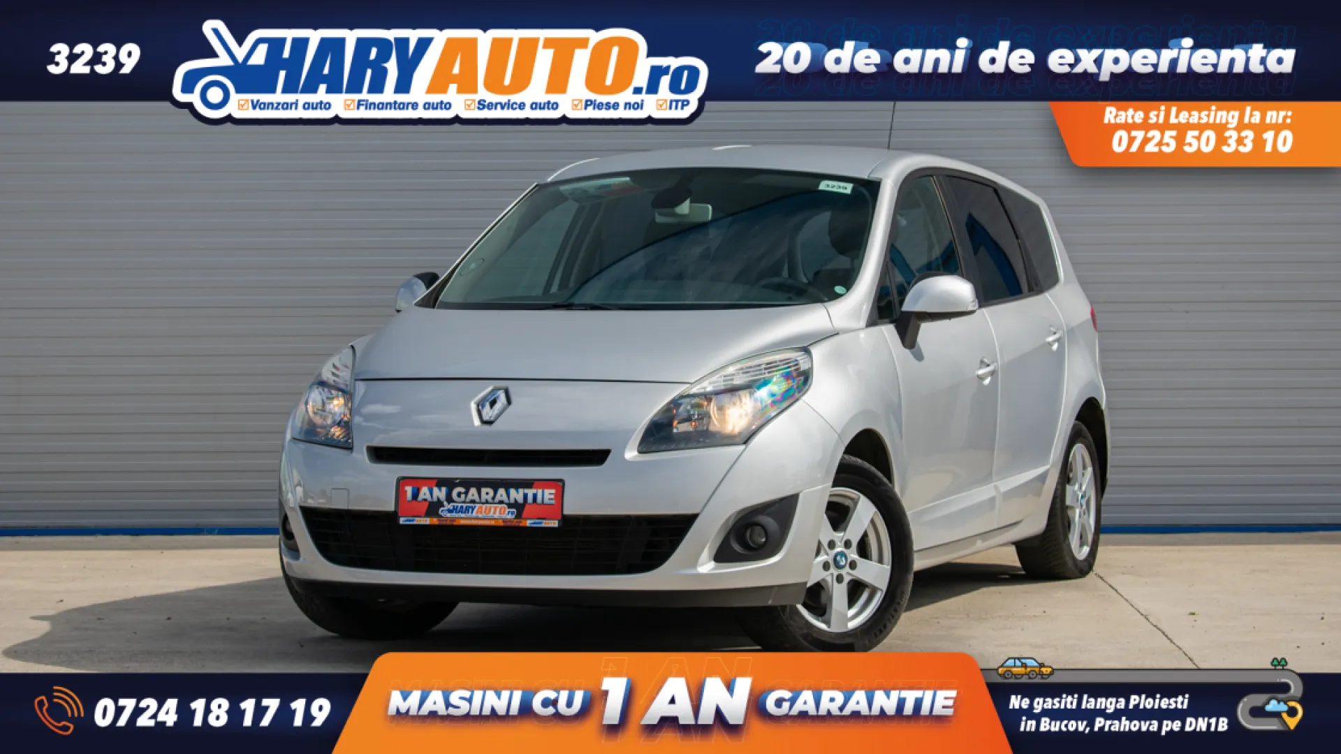 Cumpara/ Vinde online Renault  Grand Scenic 2011 SH, la cel mai bun pret pentru tine!