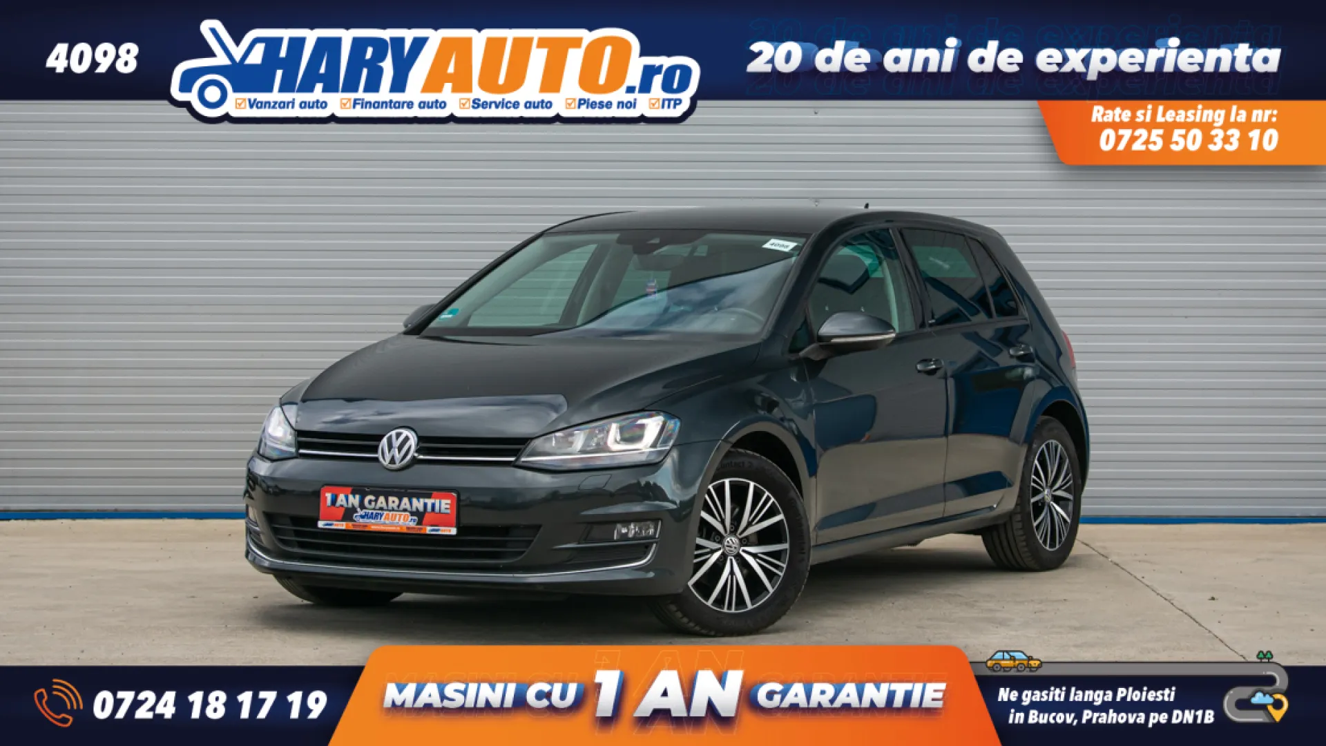 Cumpara/ Vinde online Volkswagen Golf 2016 SH, la cel mai bun pret pentru tine!