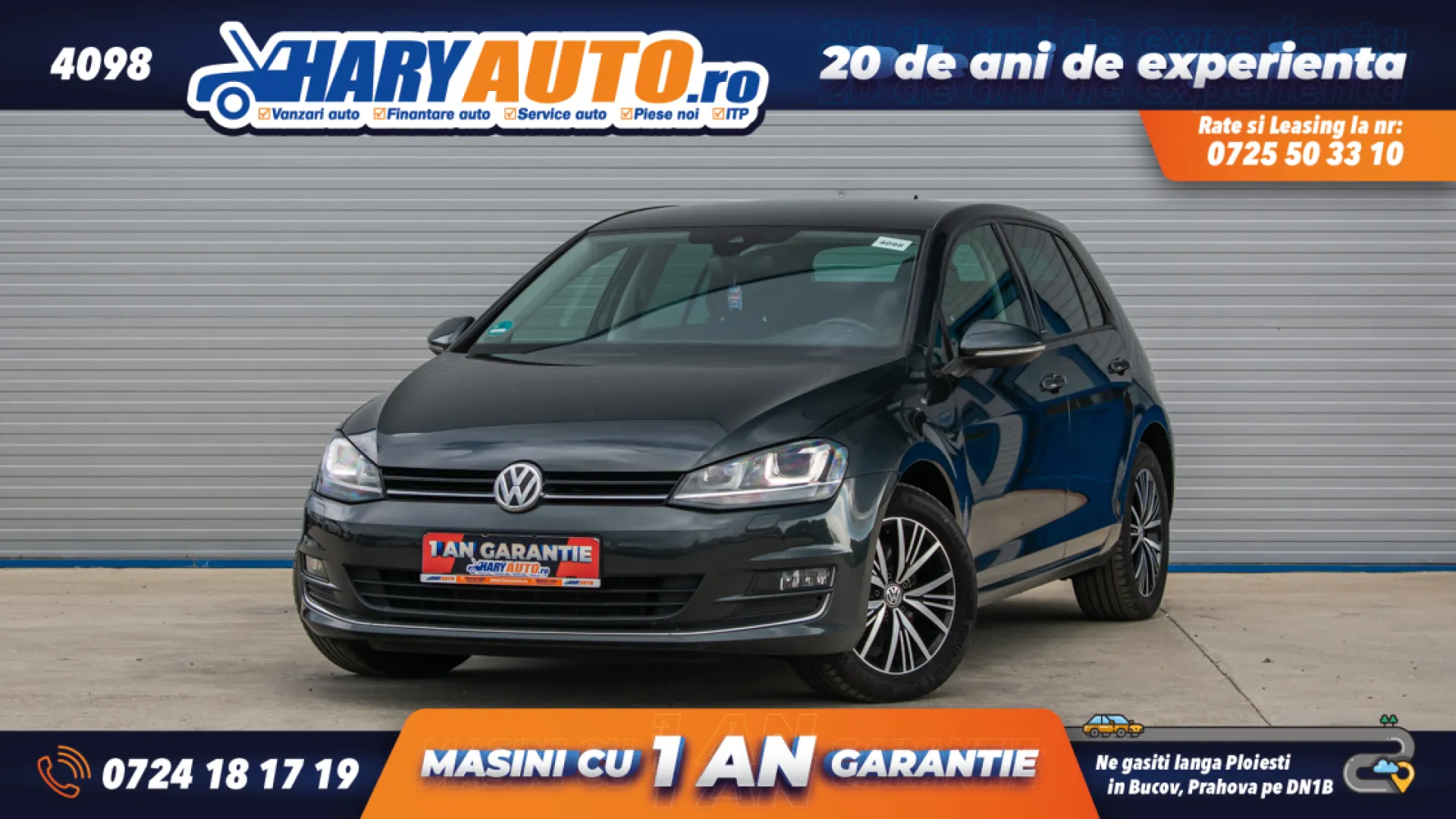 Cumpara/ Vinde online Volkswagen Golf 2016 SH, la cel mai bun pret pentru tine!
