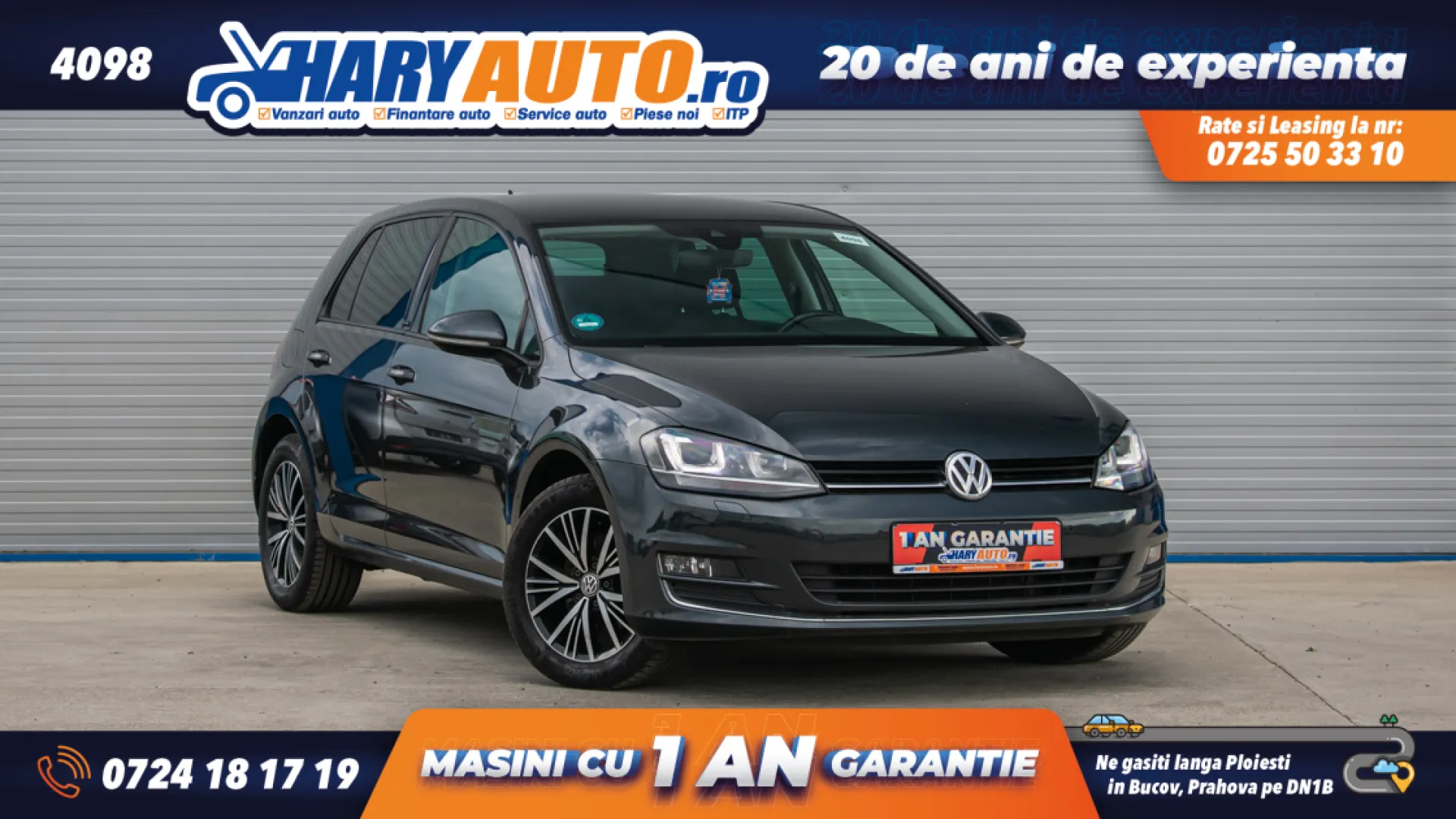 Cumpara/ Vinde online Volkswagen Golf 2016 SH, la cel mai bun pret pentru tine!