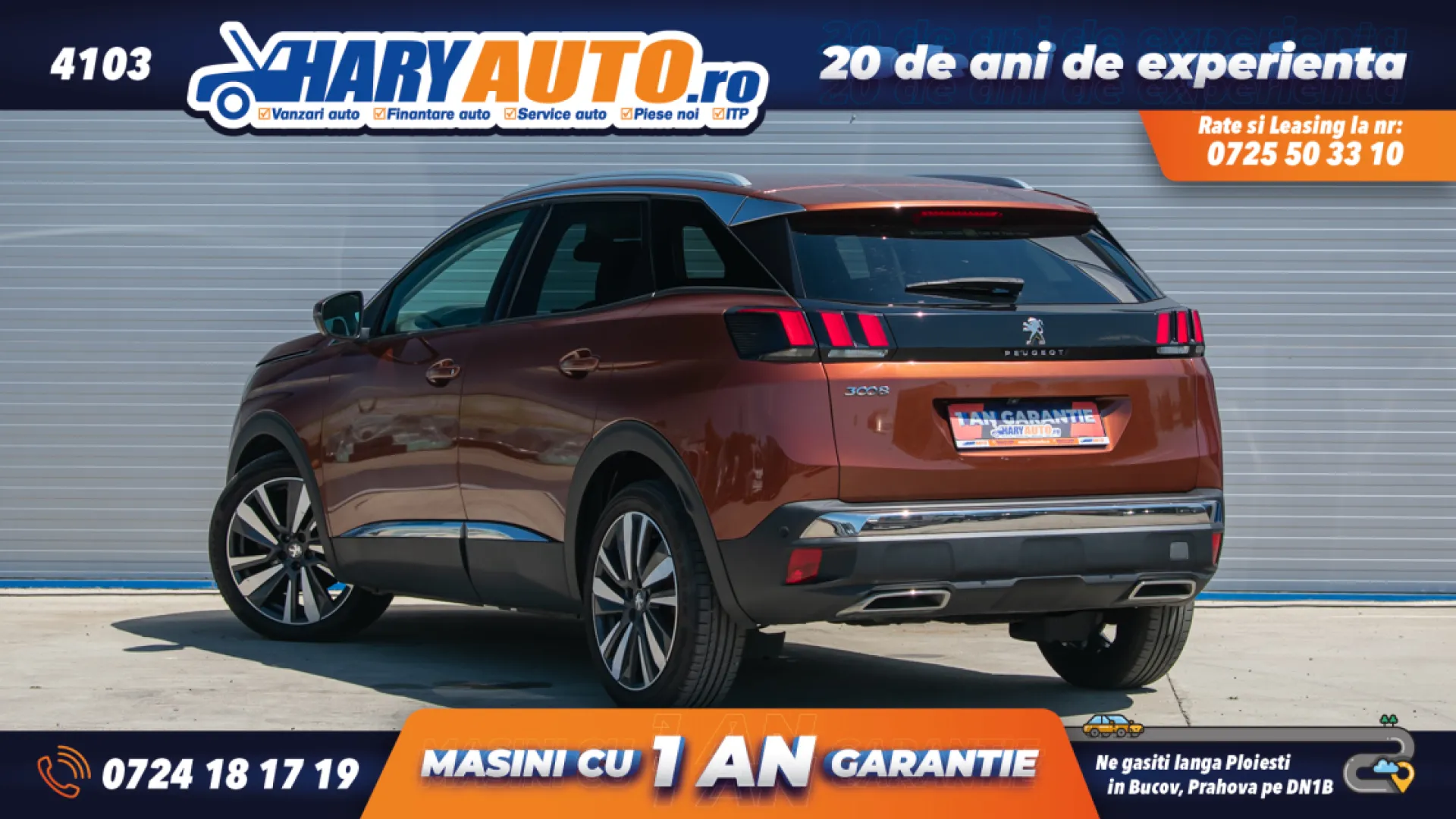 Cumpara/ Vinde online Peugeot 3008 2018 SH, la cel mai bun pret pentru tine!