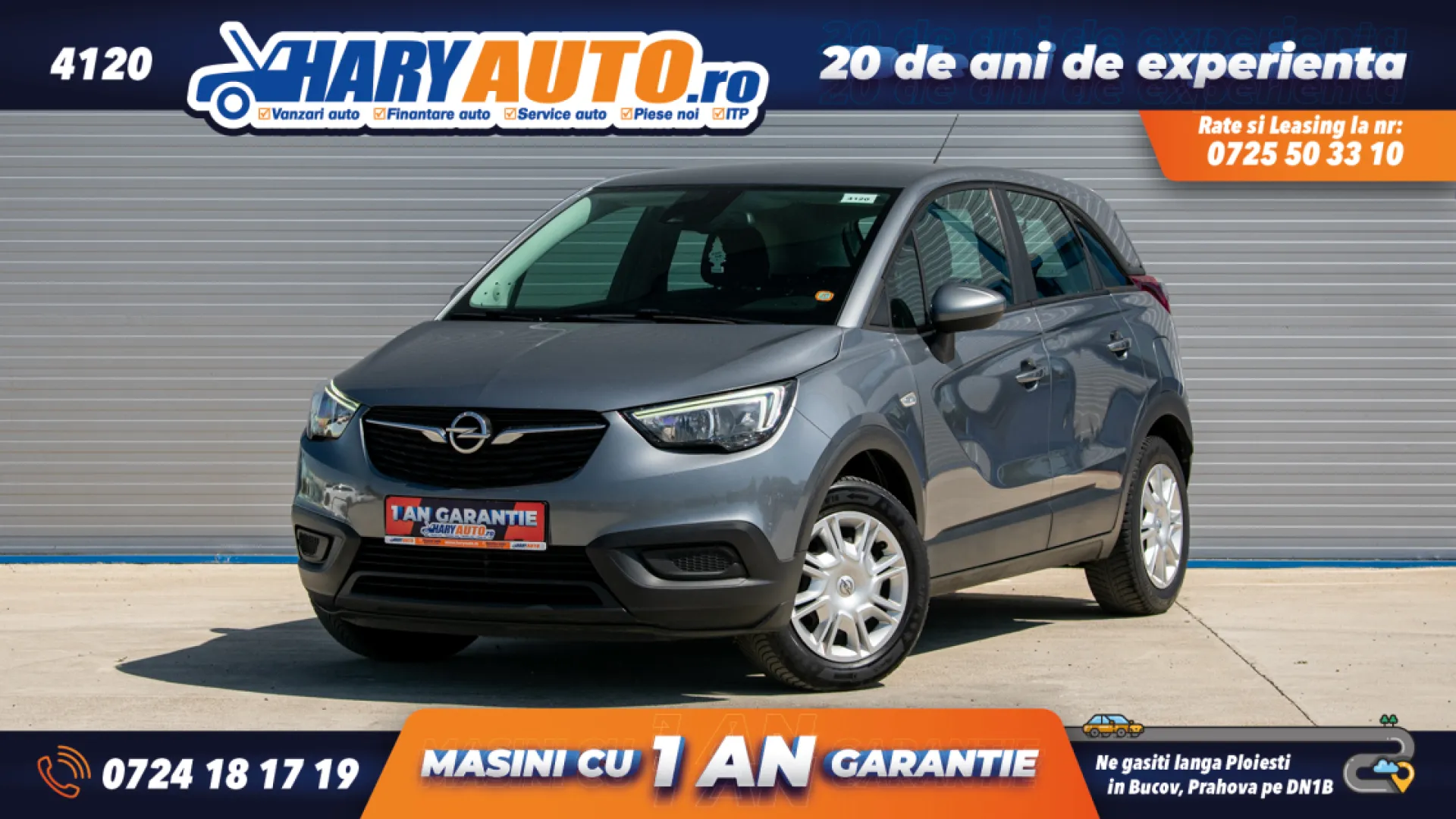 Cumpara/ Vinde online Opel Crossland X 2018 SH, la cel mai bun pret pentru tine!