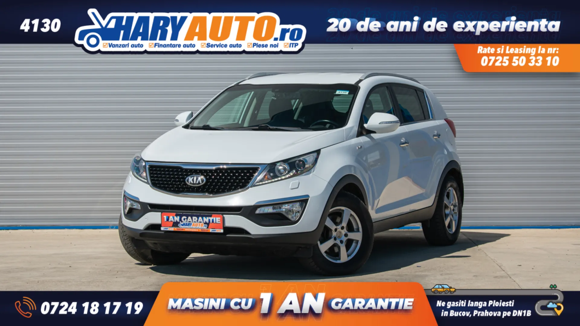 Cumpara/ Vinde online Kia Sportage 2014 SH, la cel mai bun pret pentru tine!