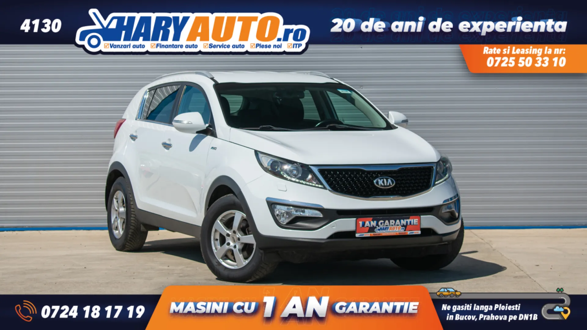Cumpara/ Vinde online Kia Sportage 2014 SH, la cel mai bun pret pentru tine!