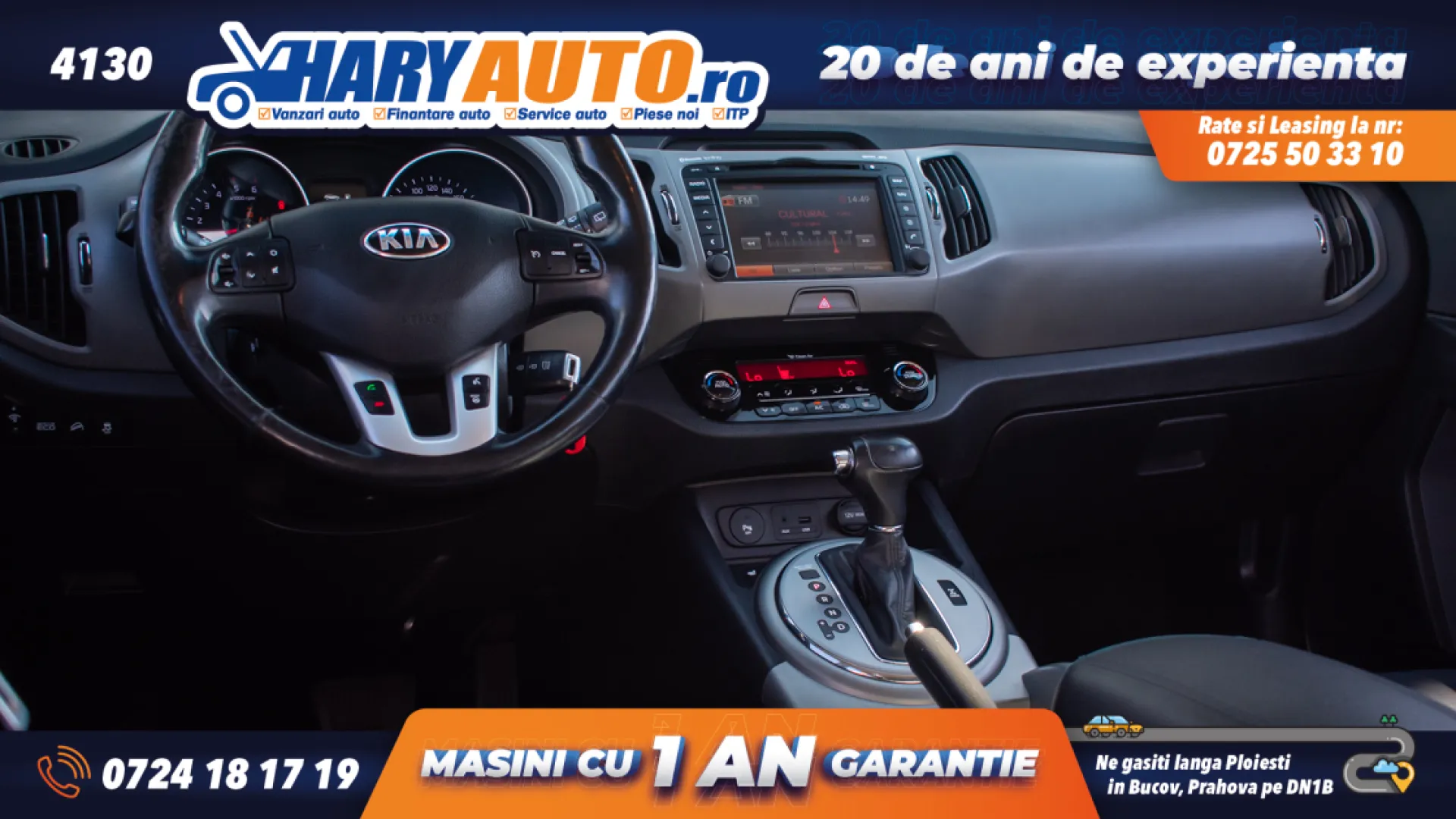 Cumpara/ Vinde online Kia Sportage 2014 SH, la cel mai bun pret pentru tine!