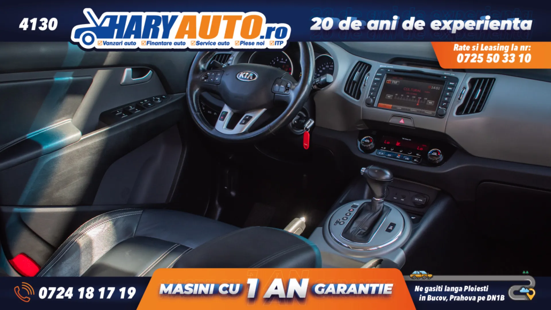 Cumpara/ Vinde online Kia Sportage 2014 SH, la cel mai bun pret pentru tine!