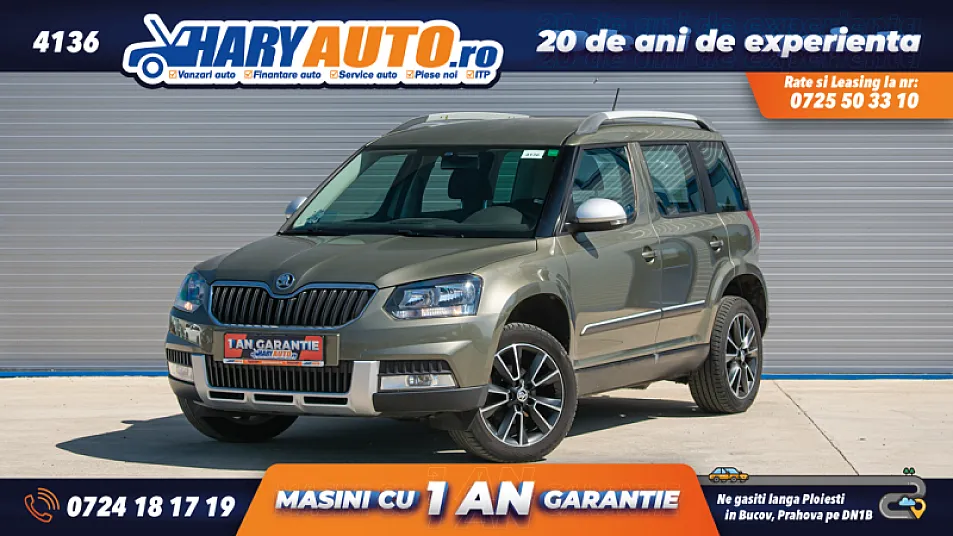 Cumpără / Vinde Skoda Yeti 2015 SH, la cel mai bun pret pentru tine!