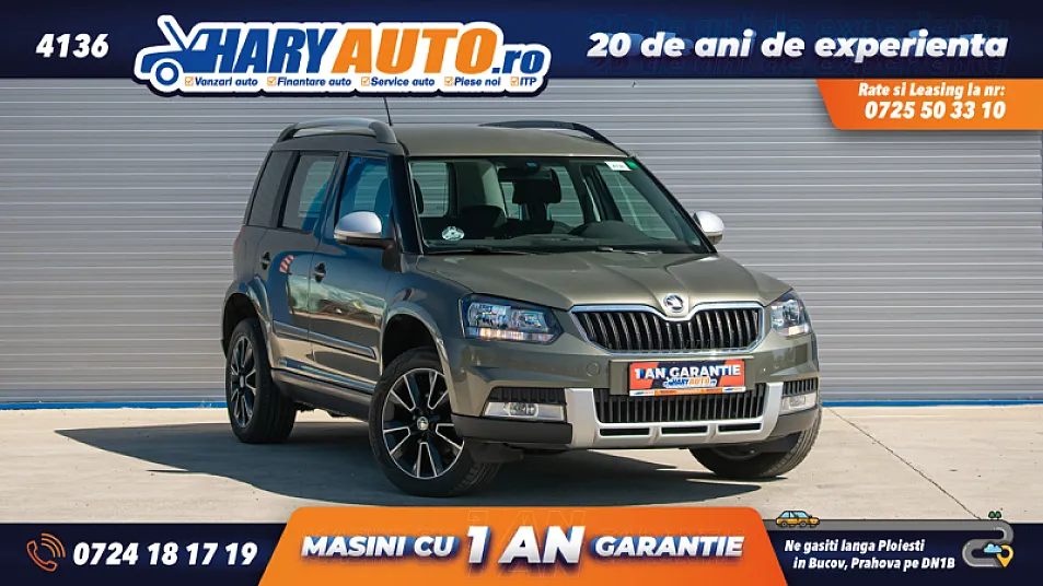 Cumpără / Vinde Skoda Yeti 2015 SH, la cel mai bun pret pentru tine!