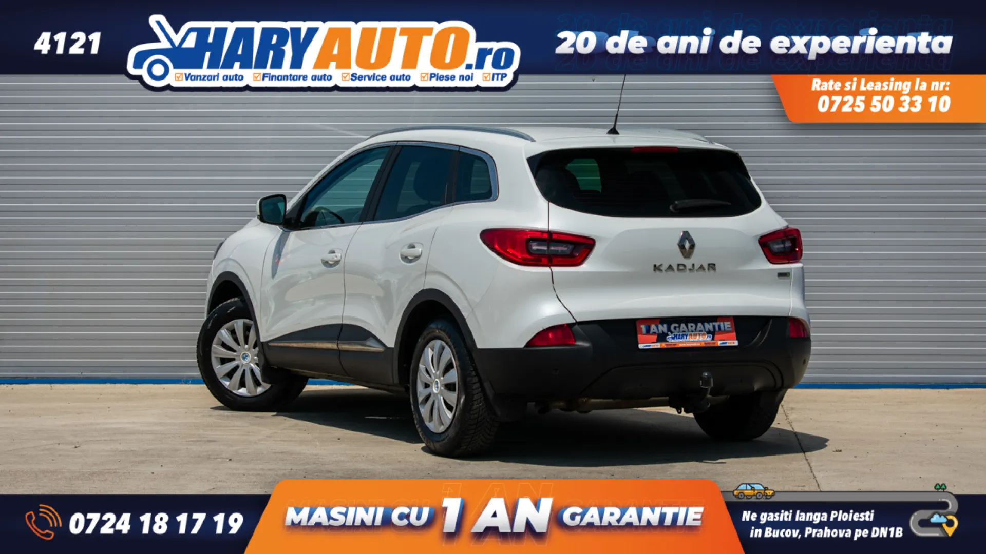 Cumpara/ Vinde online Renault  Kadjar 2016 SH, la cel mai bun pret pentru tine!