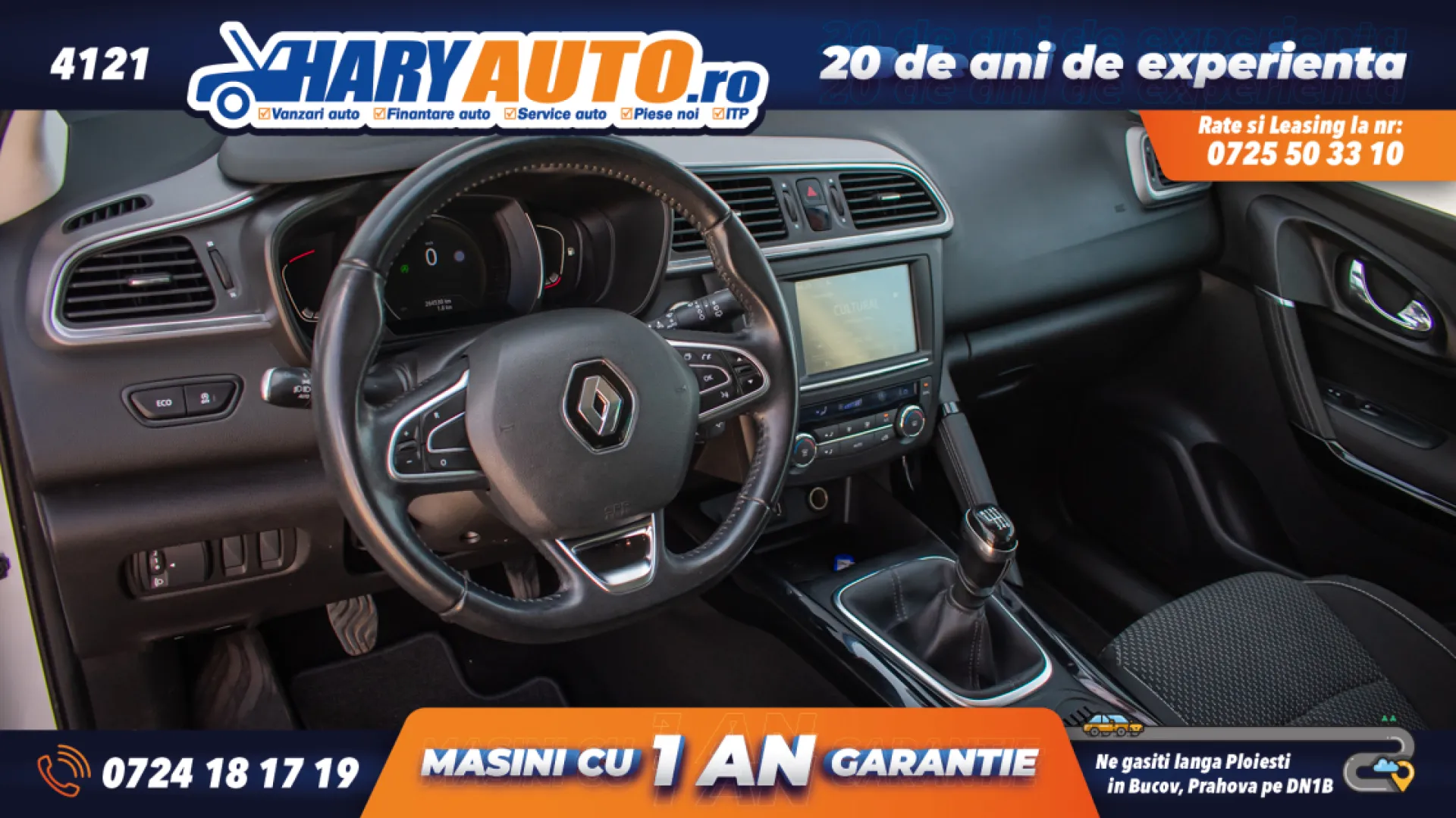 Cumpara/ Vinde online Renault  Kadjar 2016 SH, la cel mai bun pret pentru tine!