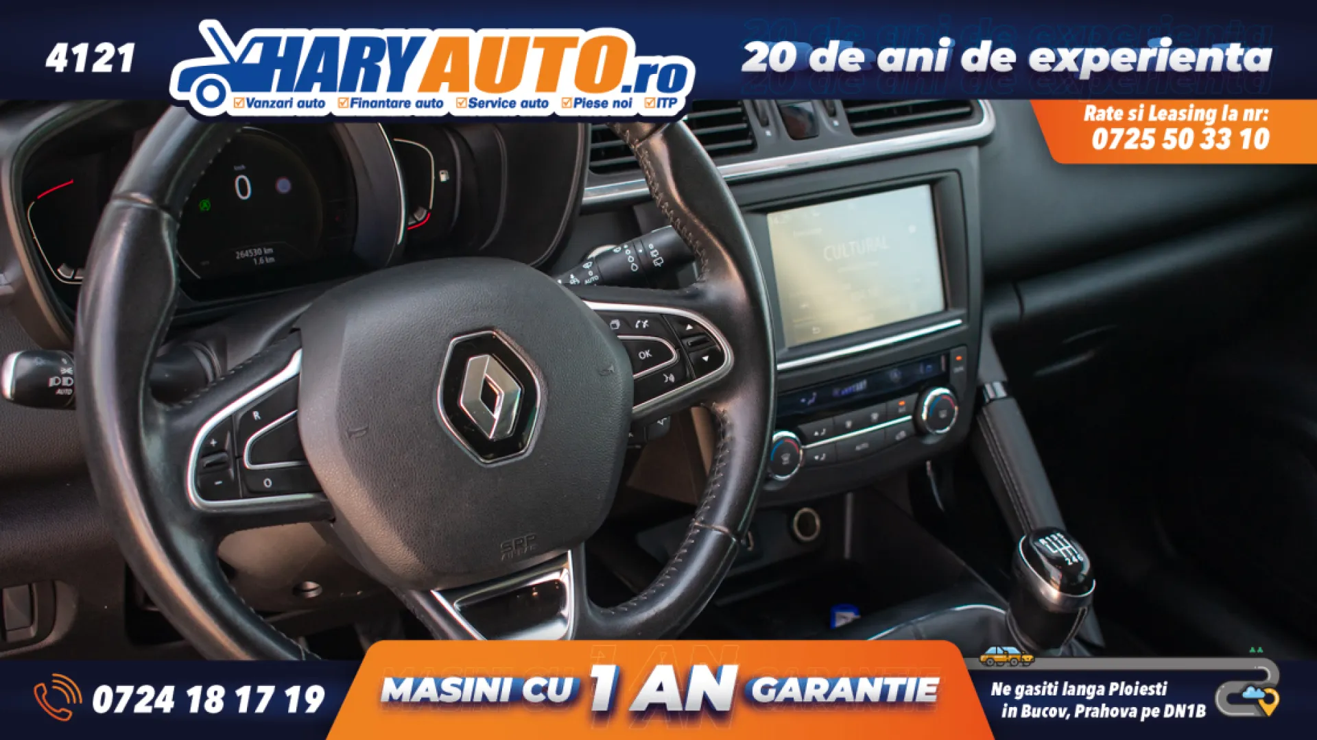 Cumpara/ Vinde online Renault  Kadjar 2016 SH, la cel mai bun pret pentru tine!
