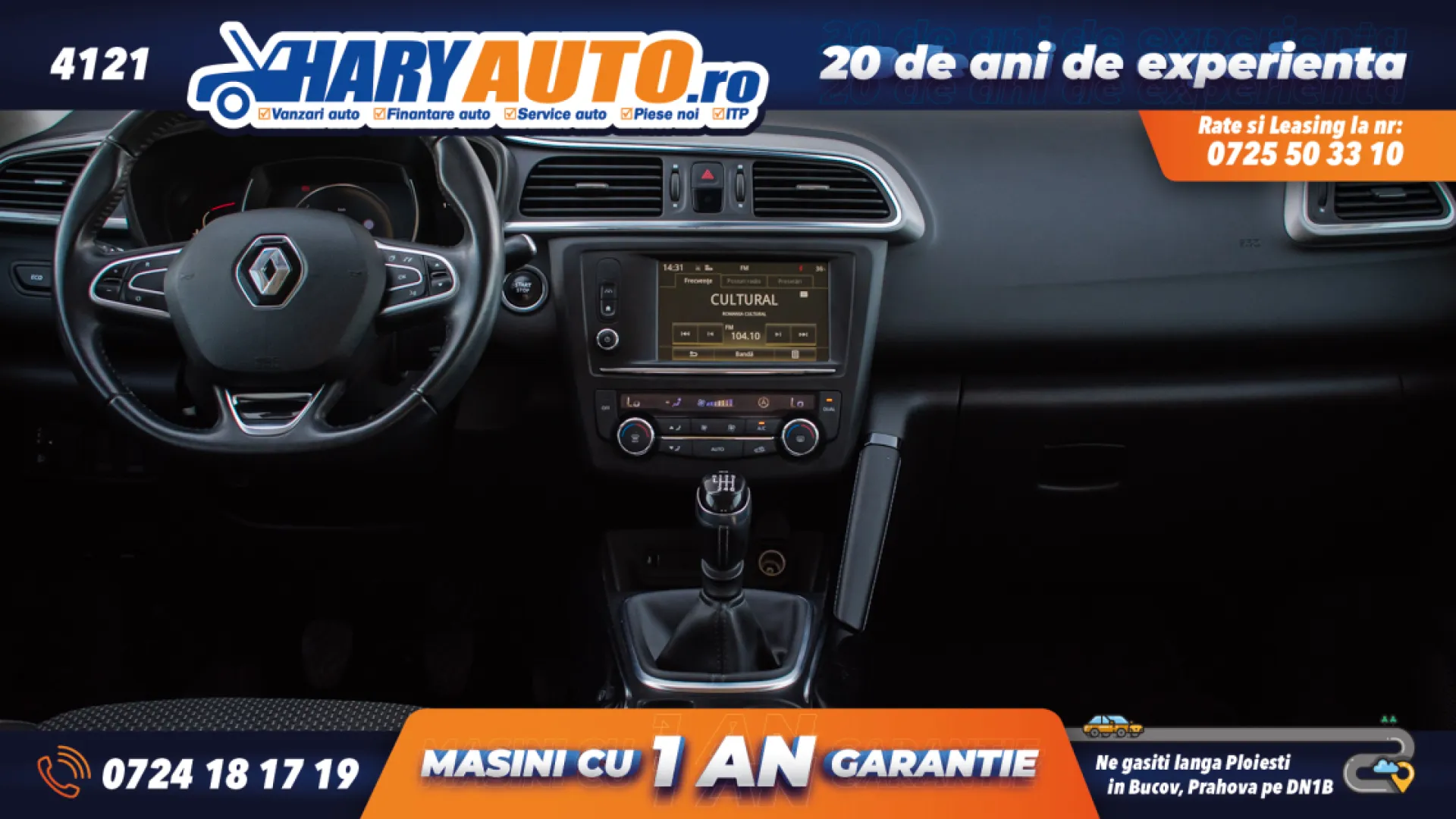 Cumpara/ Vinde online Renault  Kadjar 2016 SH, la cel mai bun pret pentru tine!